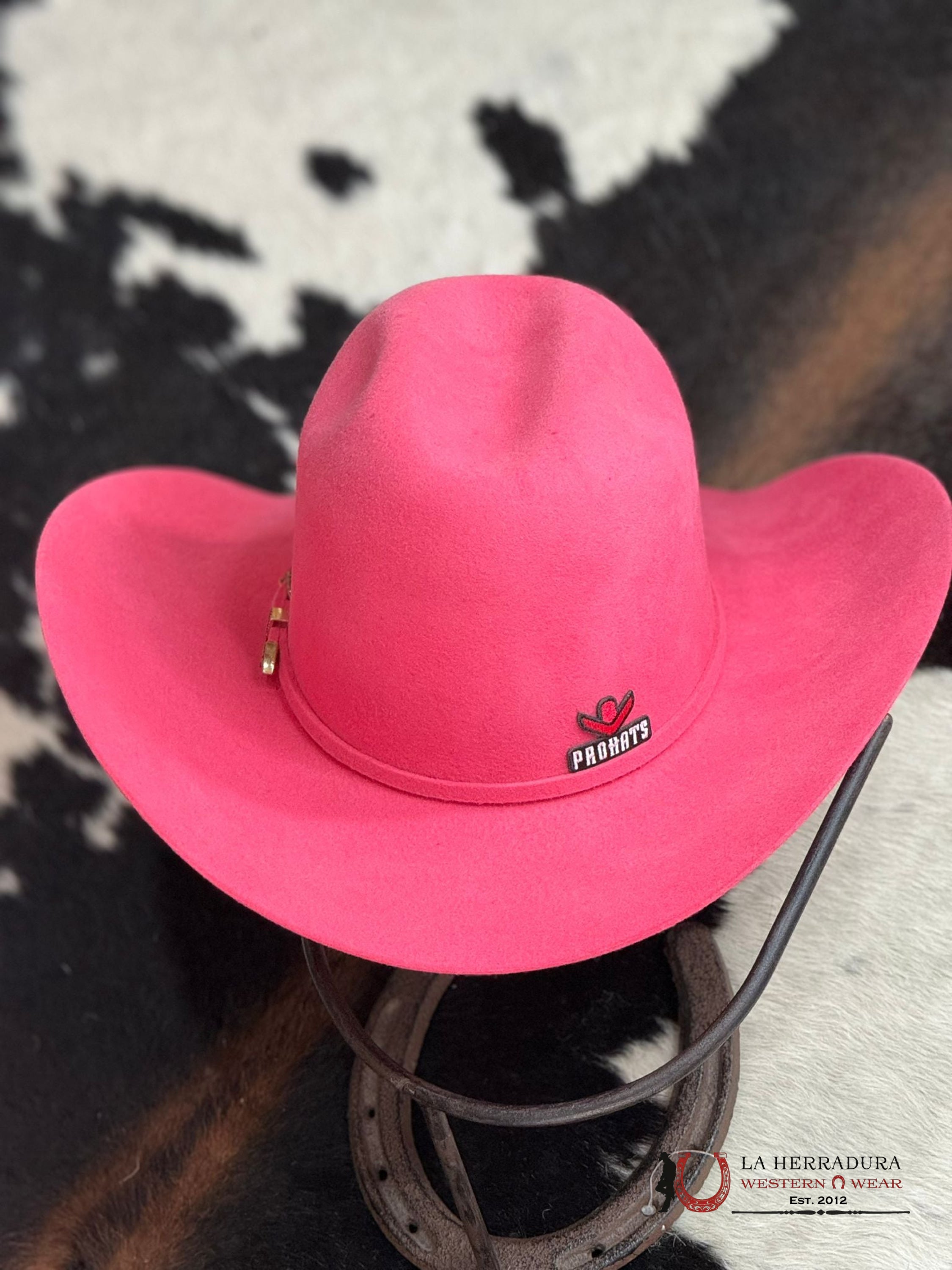 Texana Pro Hats Minick Pink Texanas Mujeres