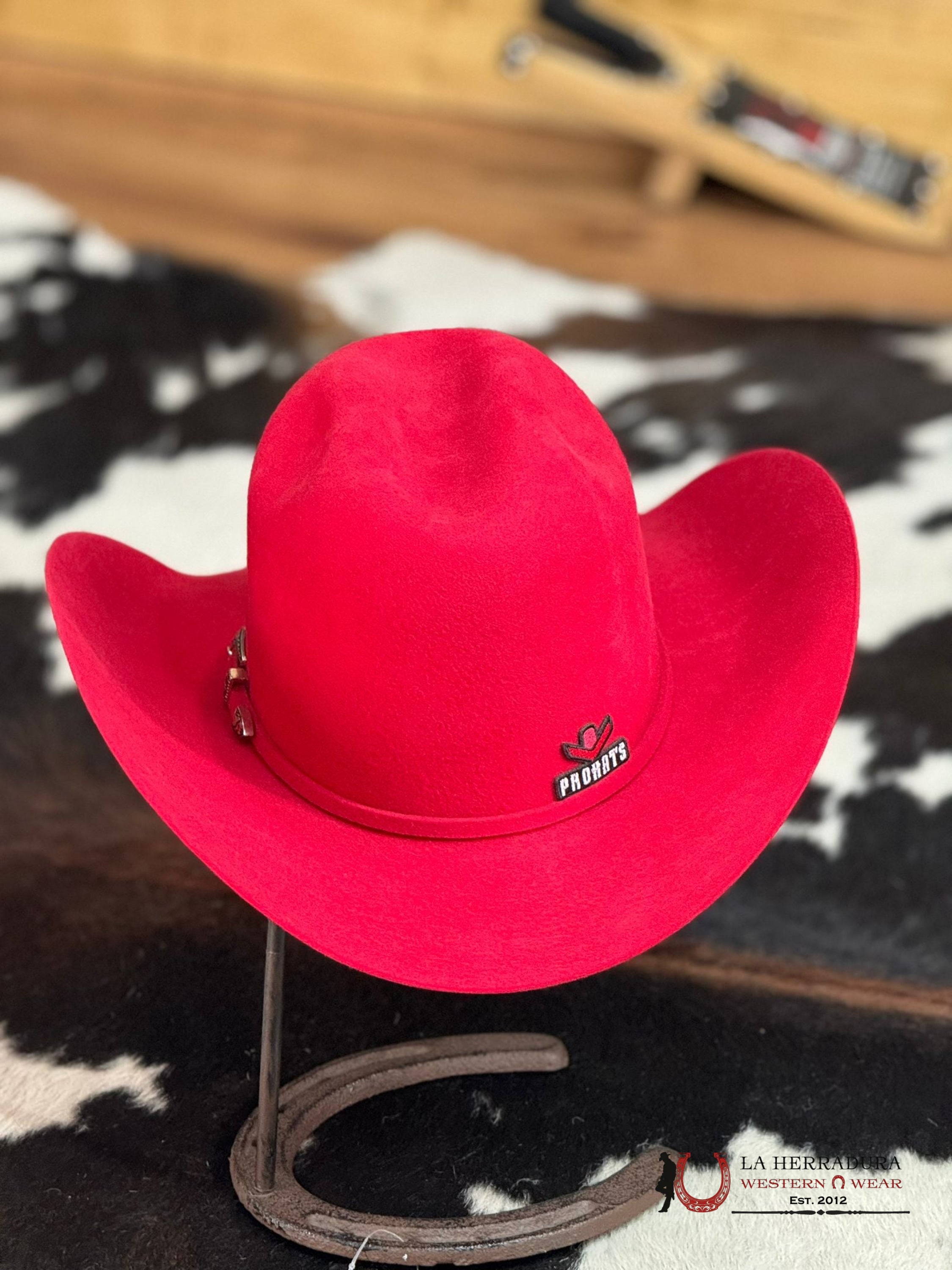 Texana Pro Hats Minick Red Texanas Mujeres