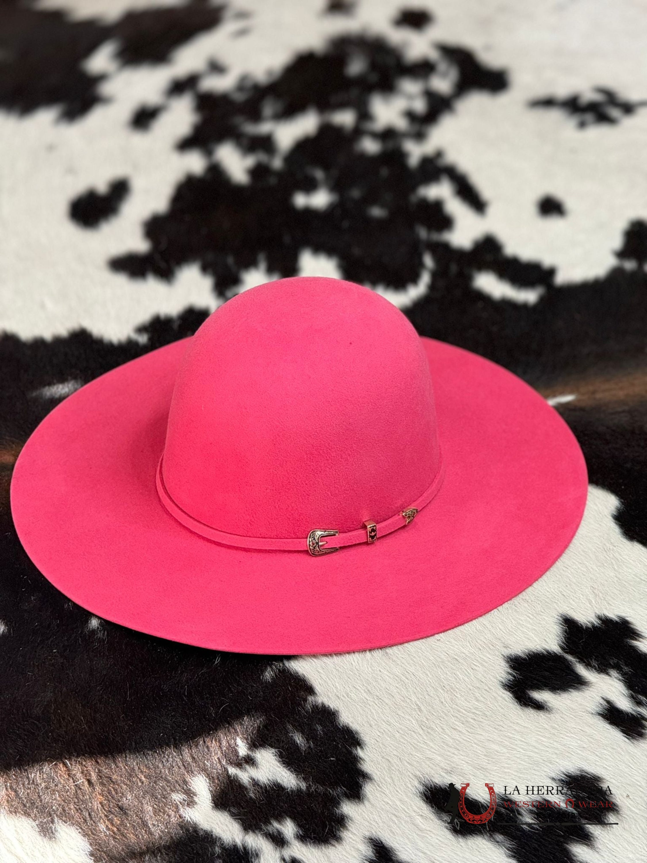 Texana Pro Hats Open Crown Pink Texanas Mujeres