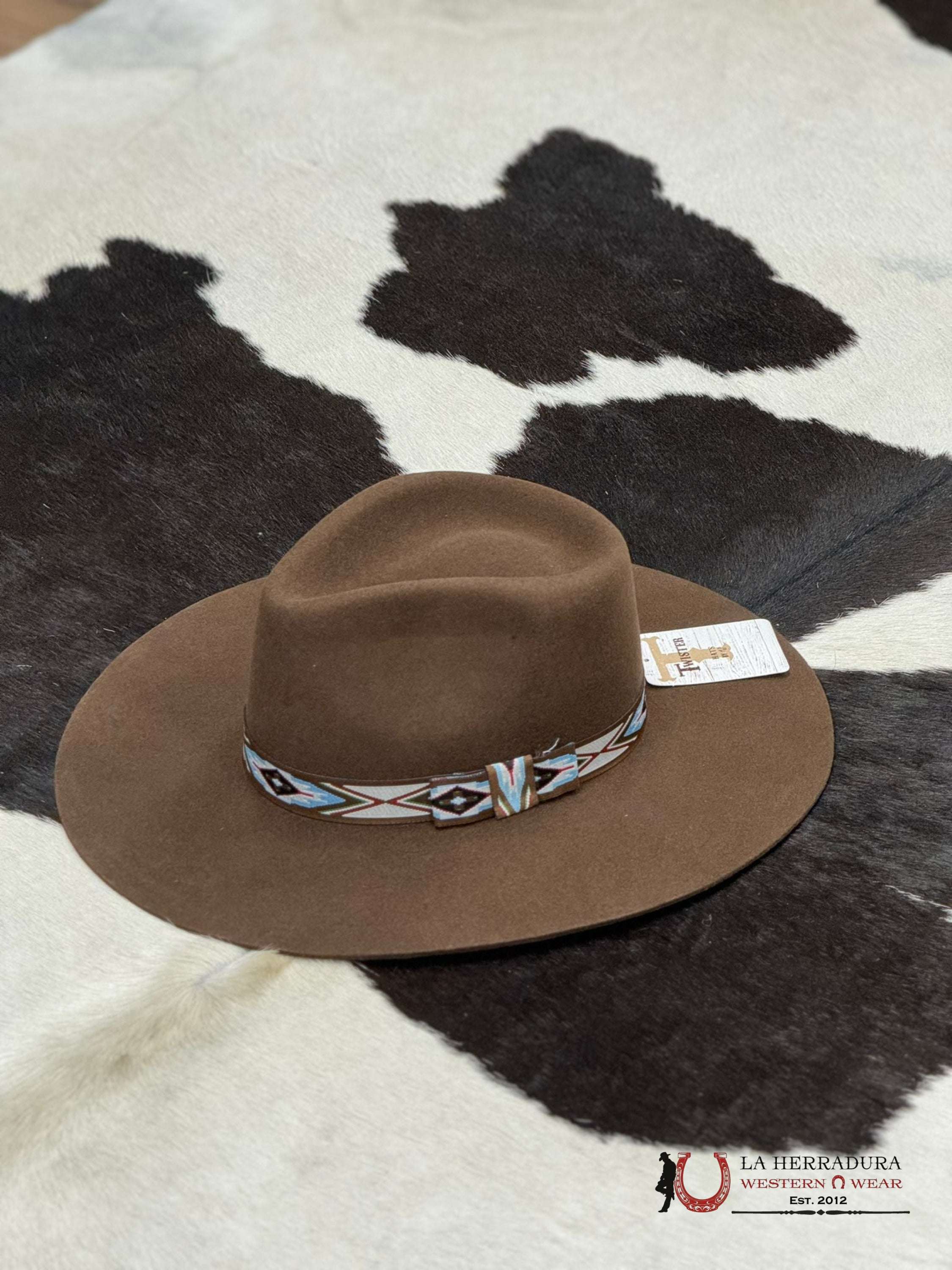 Texana Twister Pinched Front Brown Texanas Mujeres