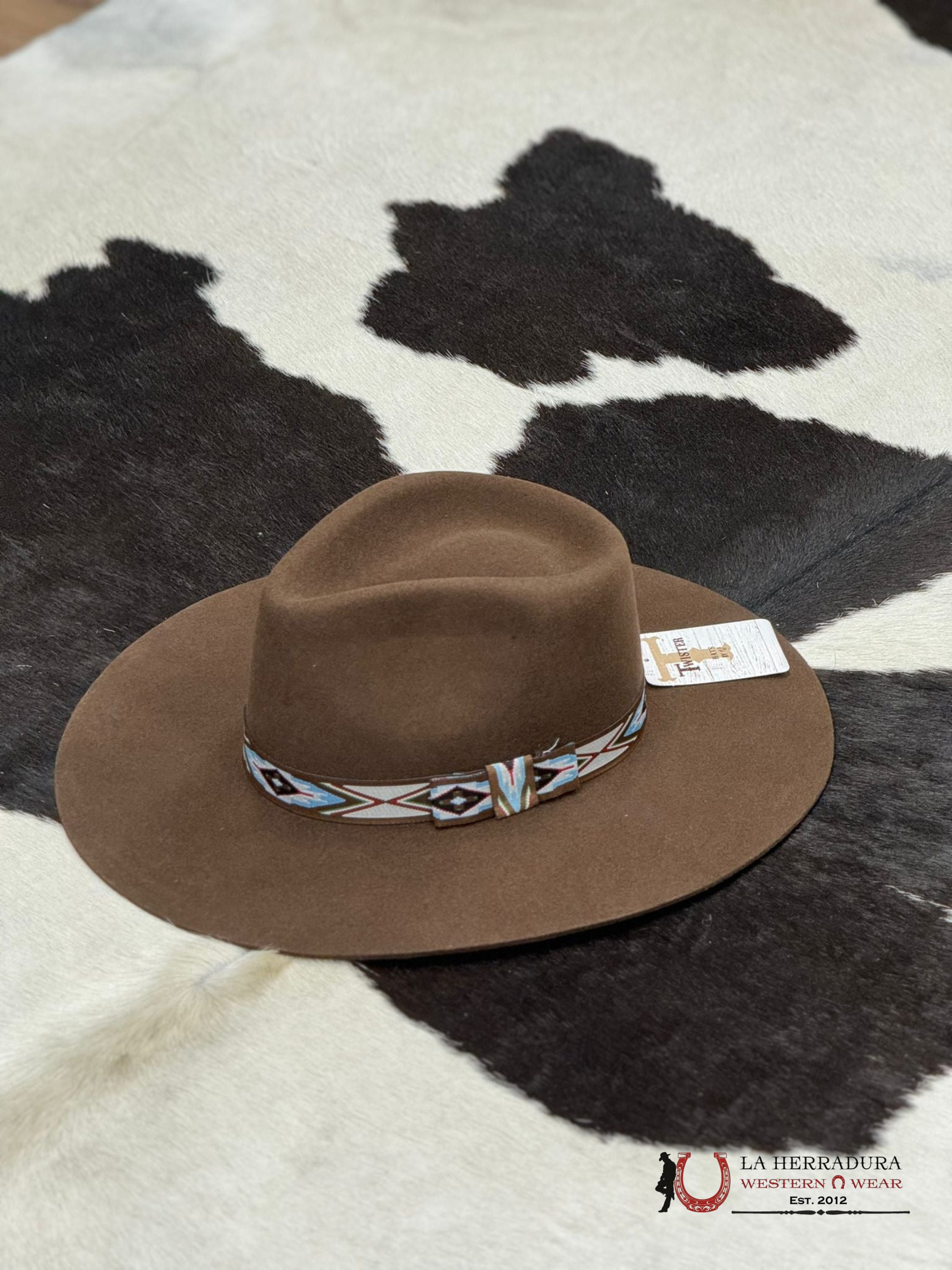 Texana Twister Pinched Front Brown Texanas Mujeres