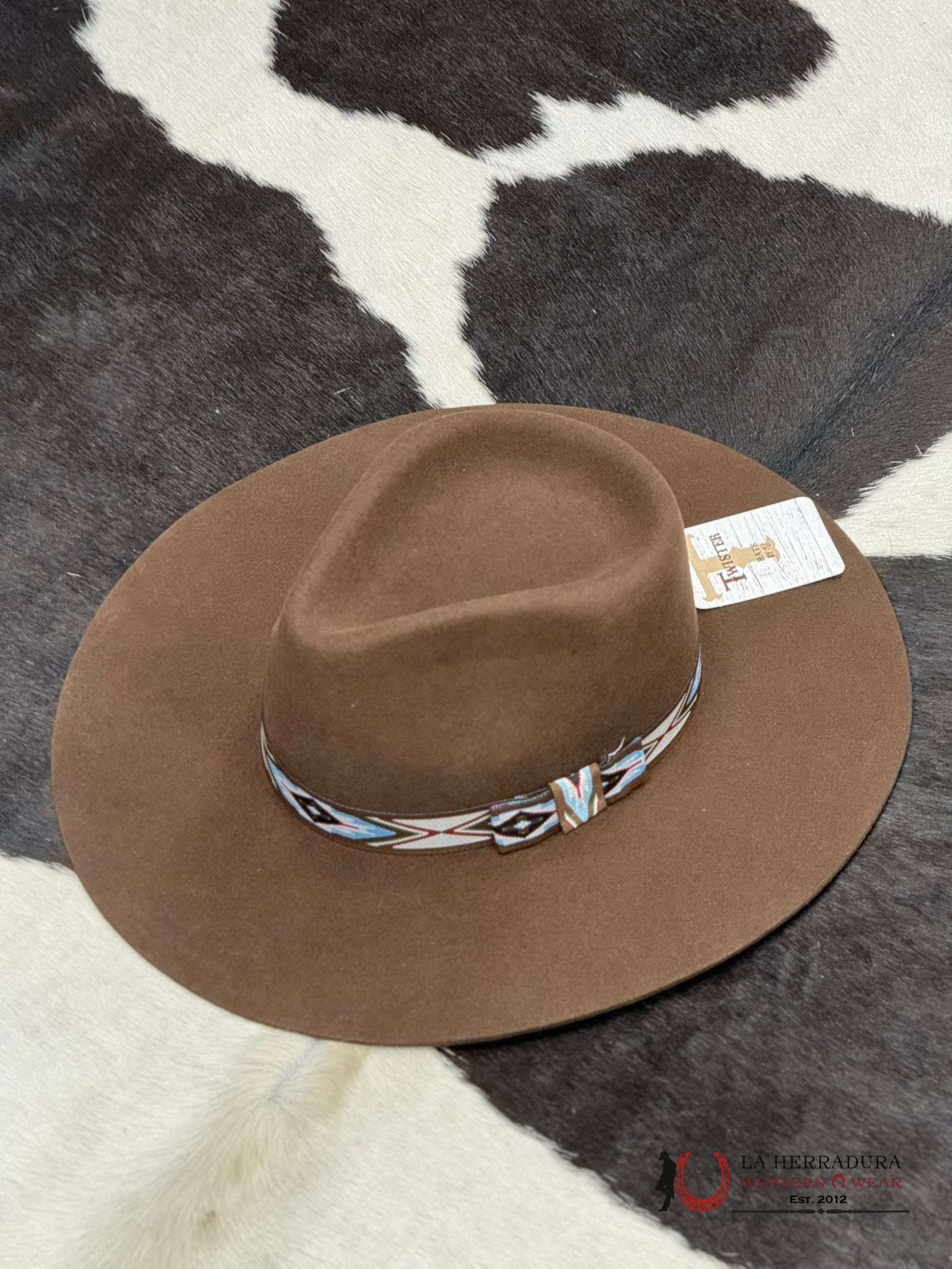Texana Twister Pinched Front Brown Texanas Mujeres
