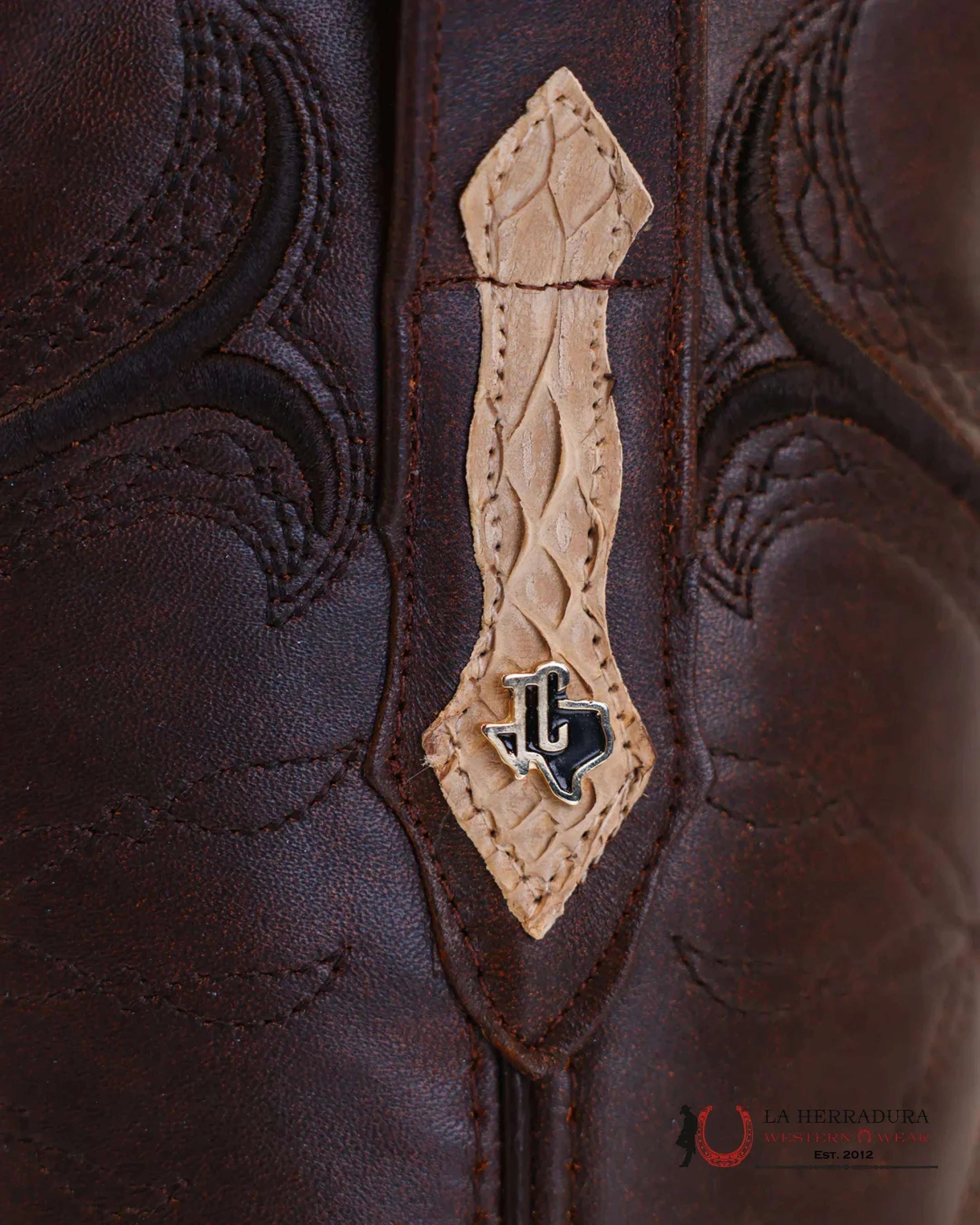 TEXAS COUNTRY MEN PYTHON CAPPUCCINO- 4258