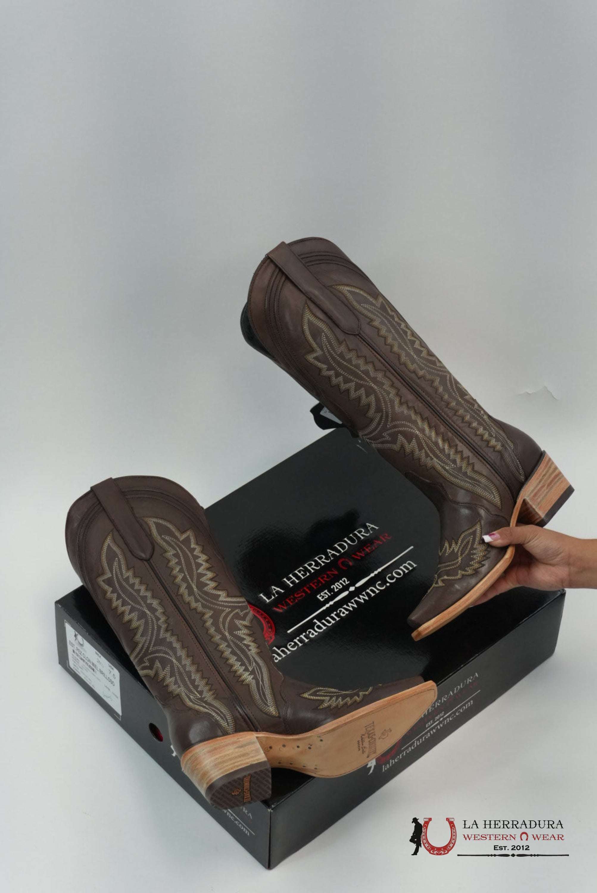TEXAS COUNTRY WOMEN CLEYTON CAFE ATHALA PIOLA. L- 1852 BOTAS MUJERES