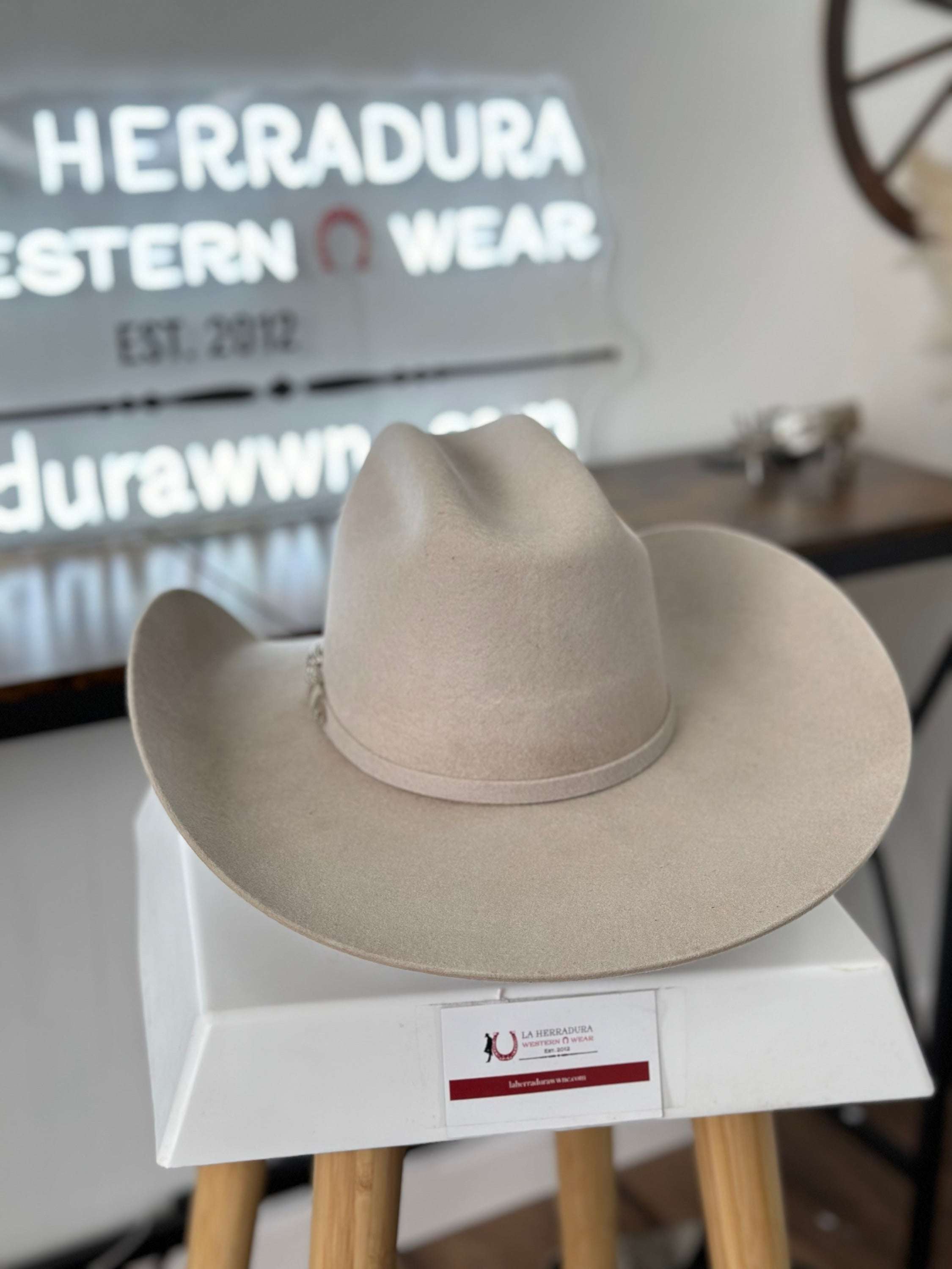 Texas Hat Company 3X Silver Belly Felt Tejana