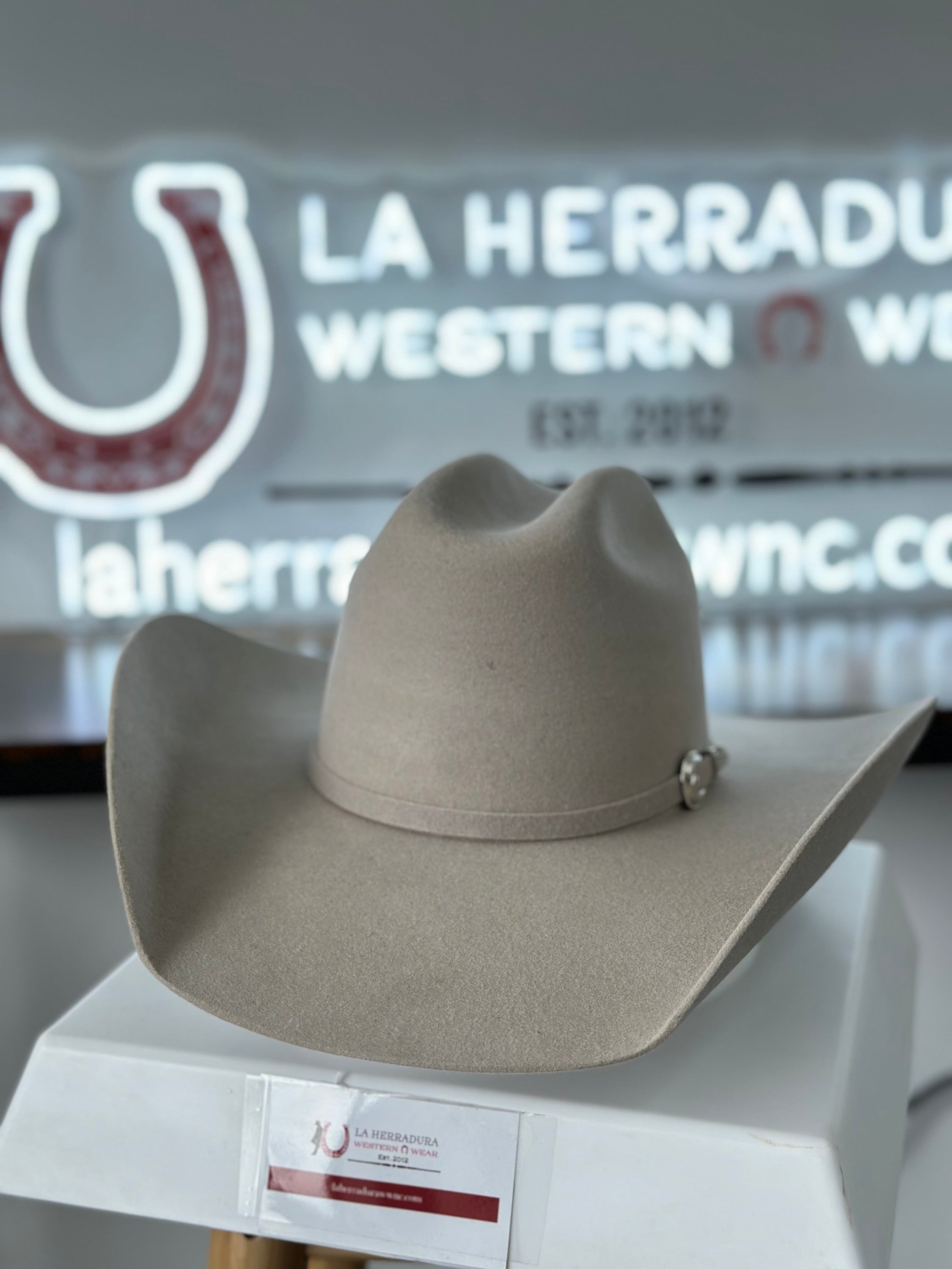 Texas Hat Company 3X Silver Belly Felt Tejana