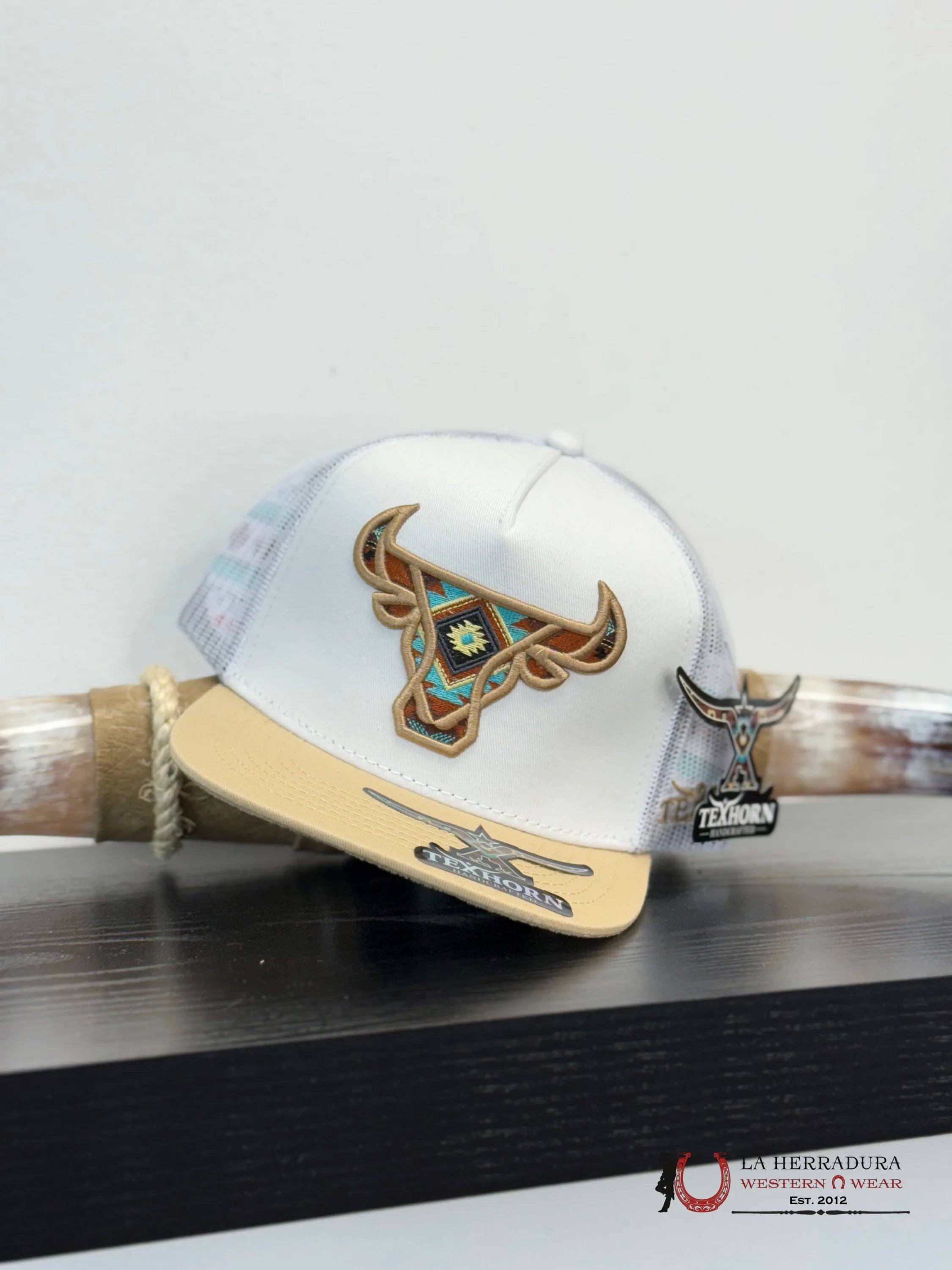 TEXAS HORN CAP TAN.3 KIDS