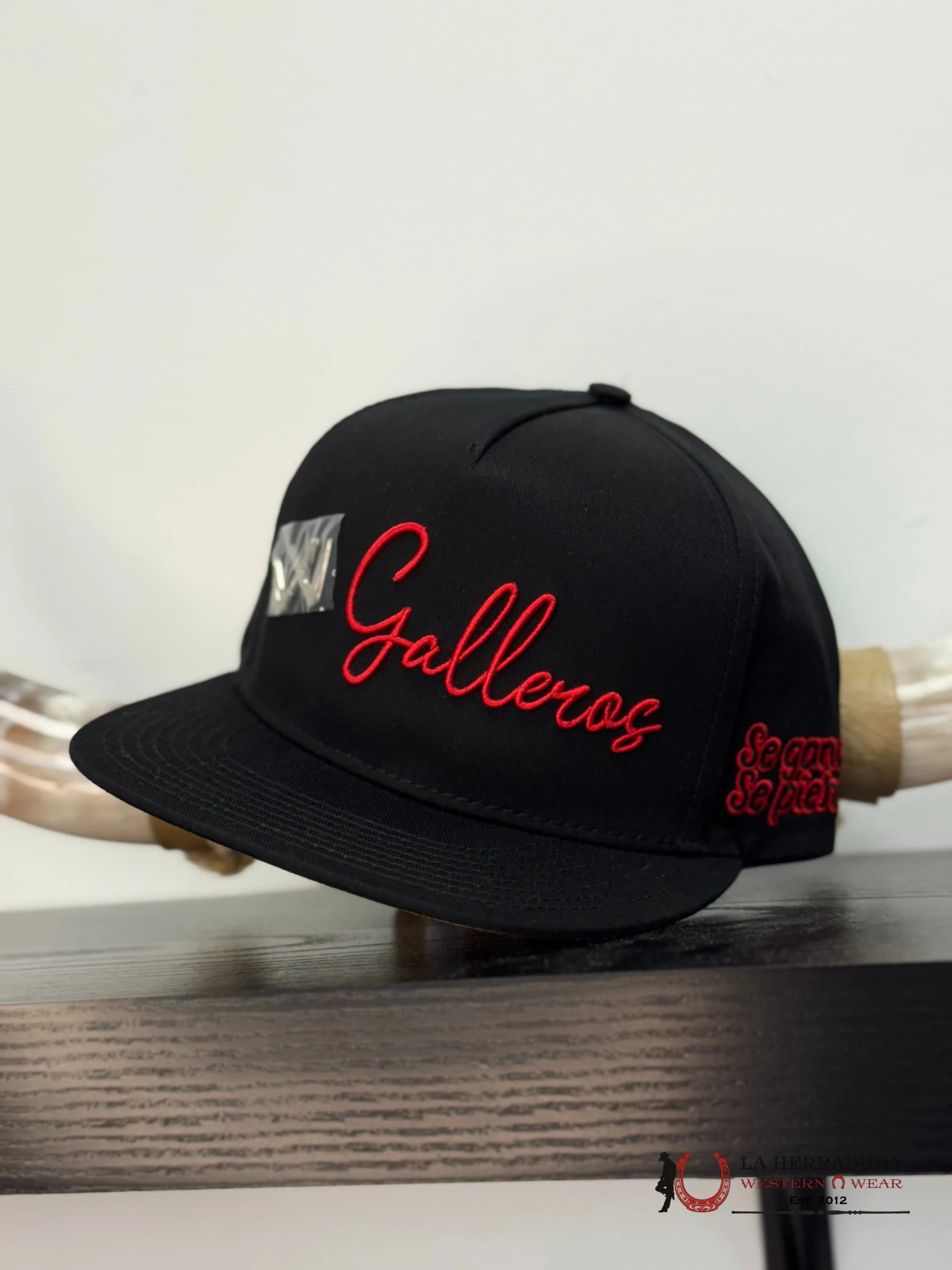 TEXAS RANCH BLACK Style 003 Galleros hat CAPS MENS GORRAS HOMBRES