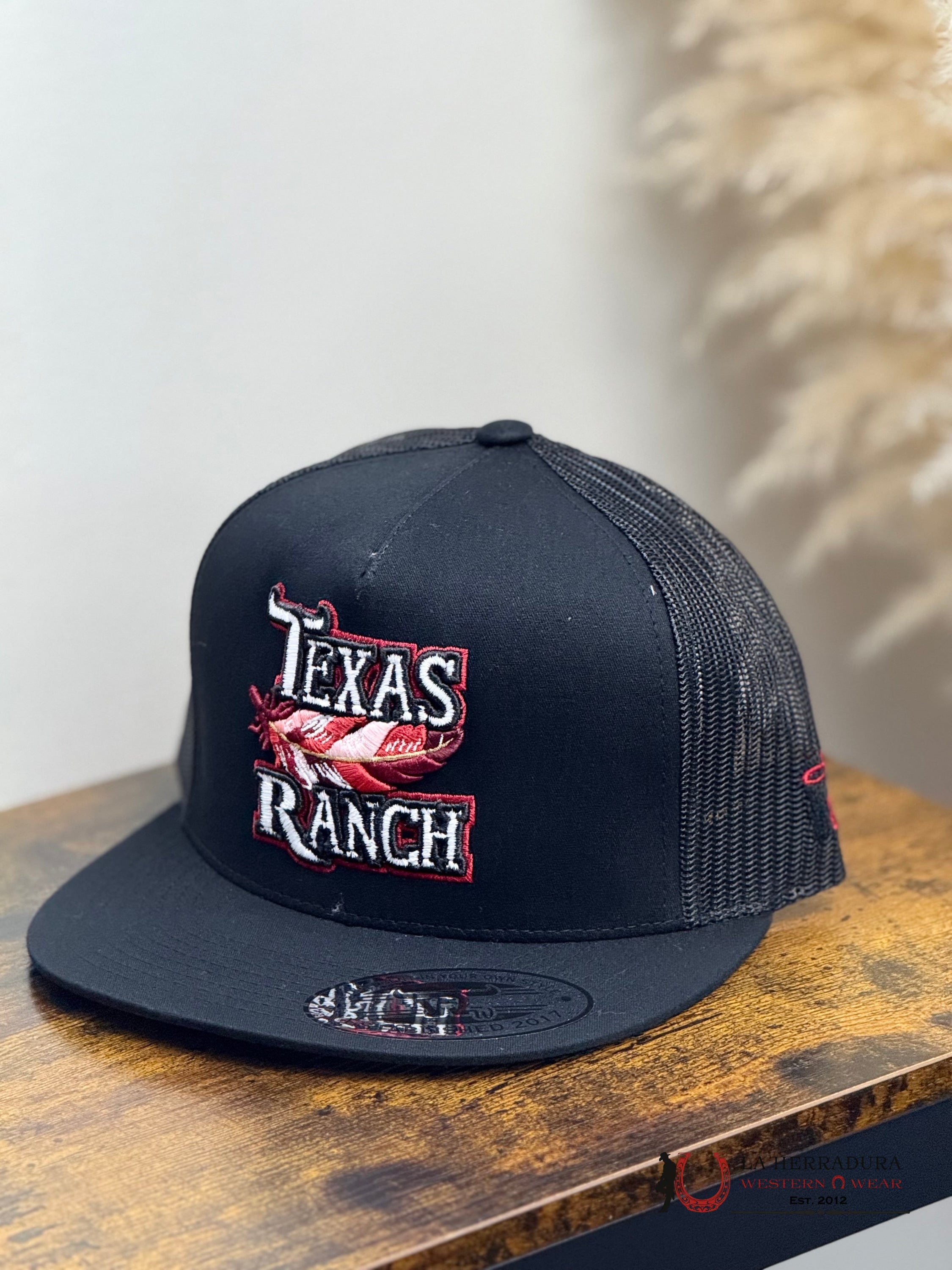 TEXAS RANCH BLACK Style 09 texas R hat CAPS MENS GORRAS HOMBRES