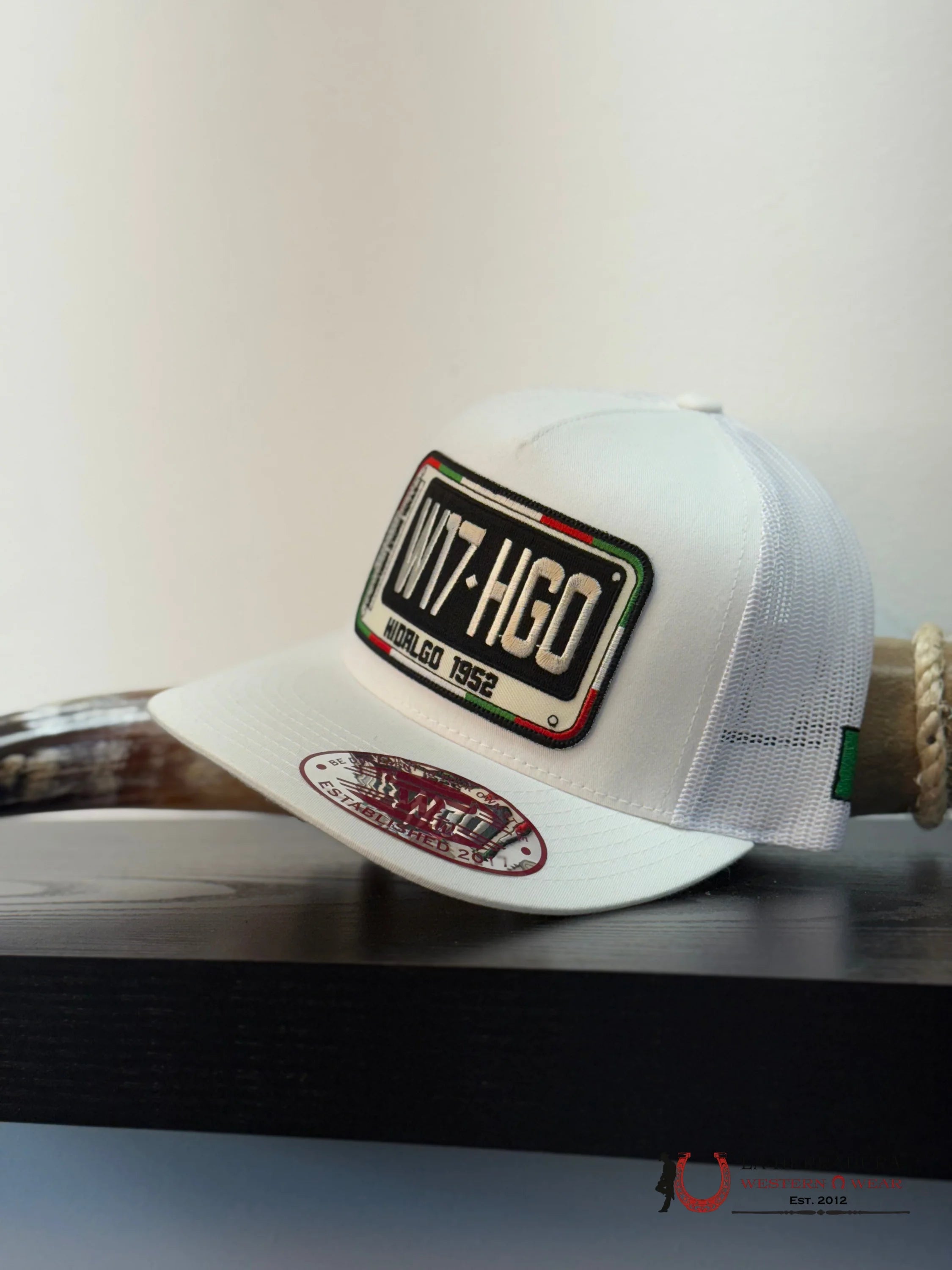 TEXAS RANCH WHITE HIDALGO 1952 CAPS MENS GORRAS HOMBRES