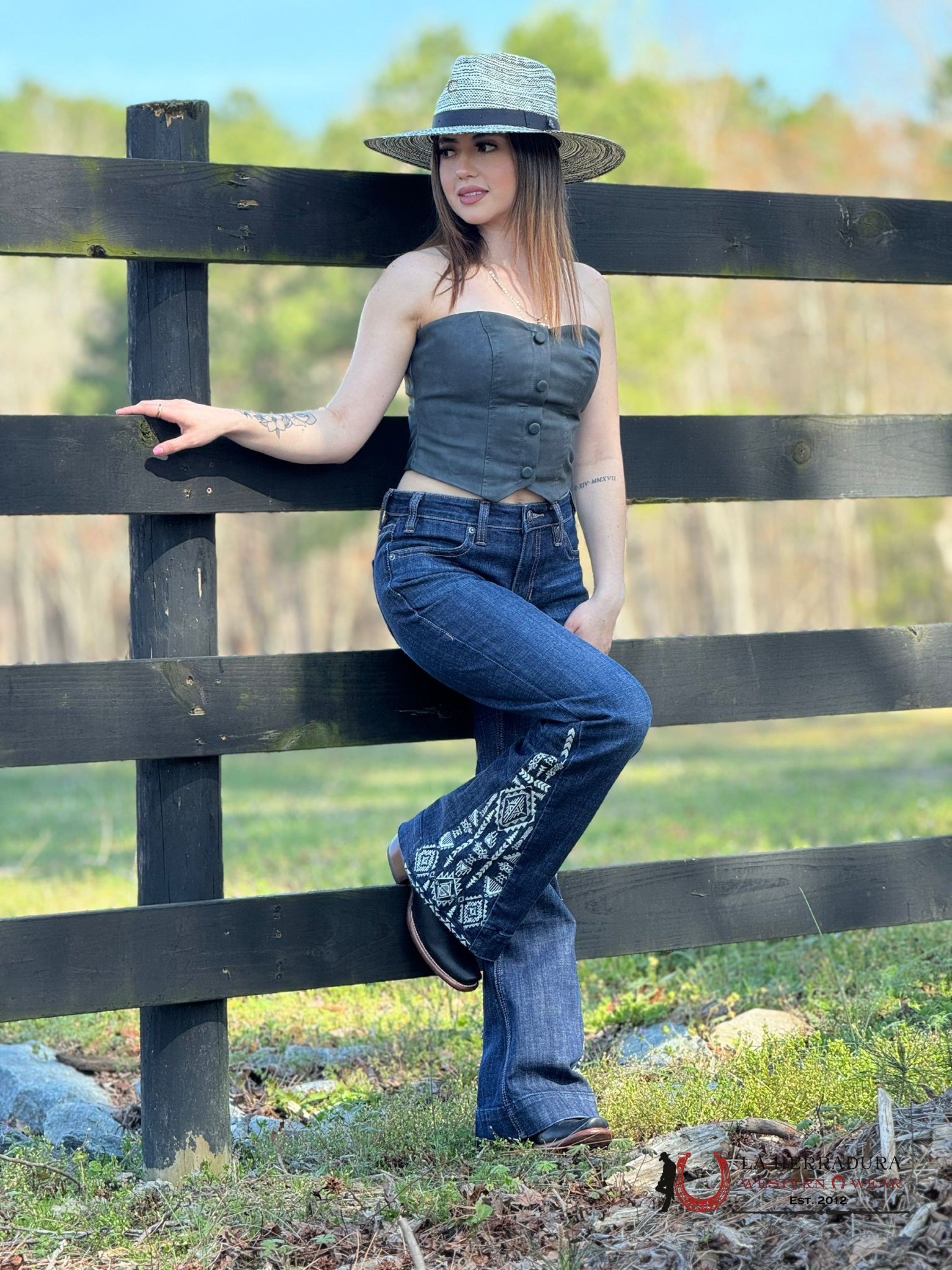 Tictoc Black Pleather Button Tube Top Ropa Mujeres