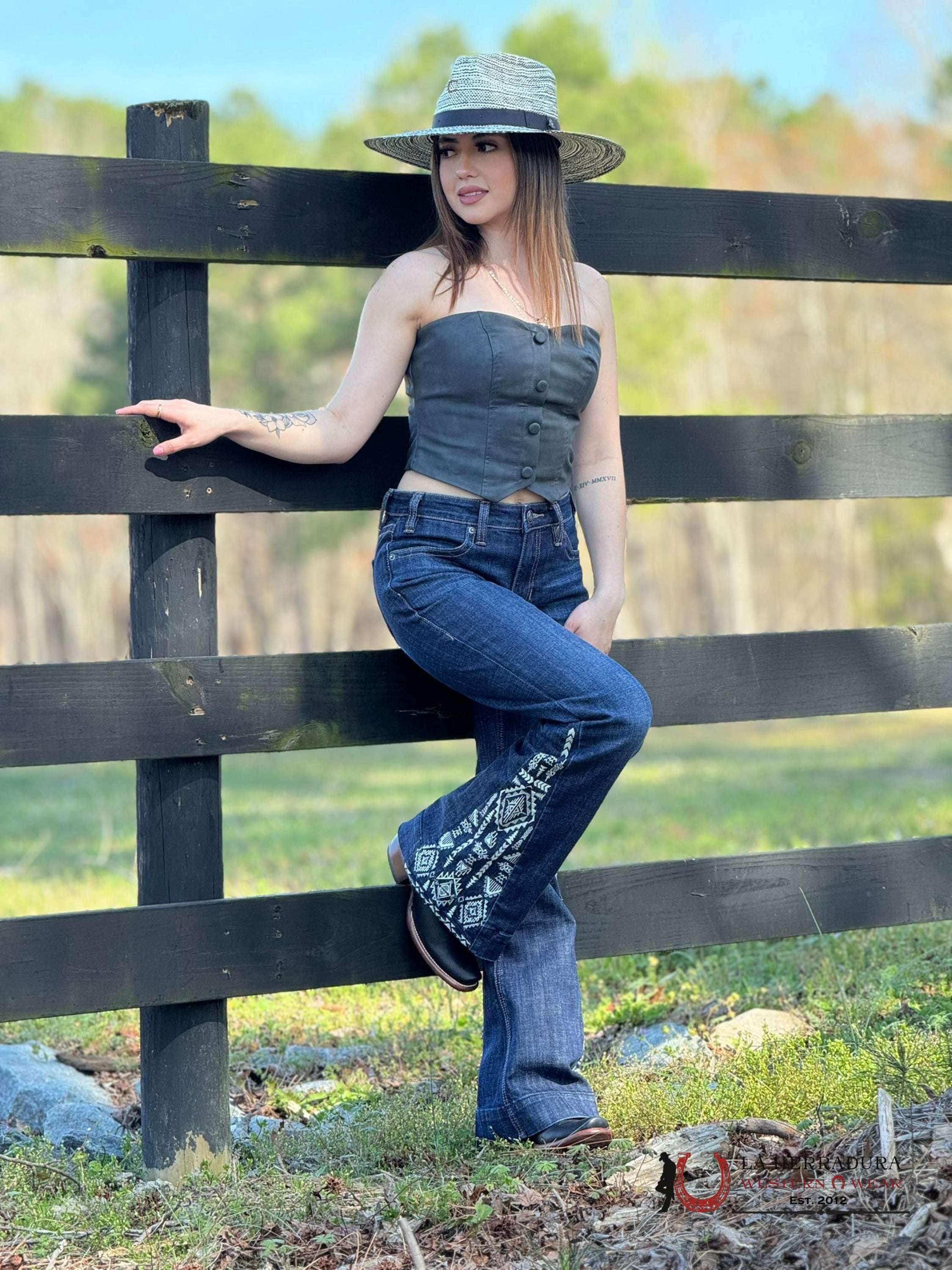 Tictoc Black Pleather Button Tube Top Ropa Mujeres
