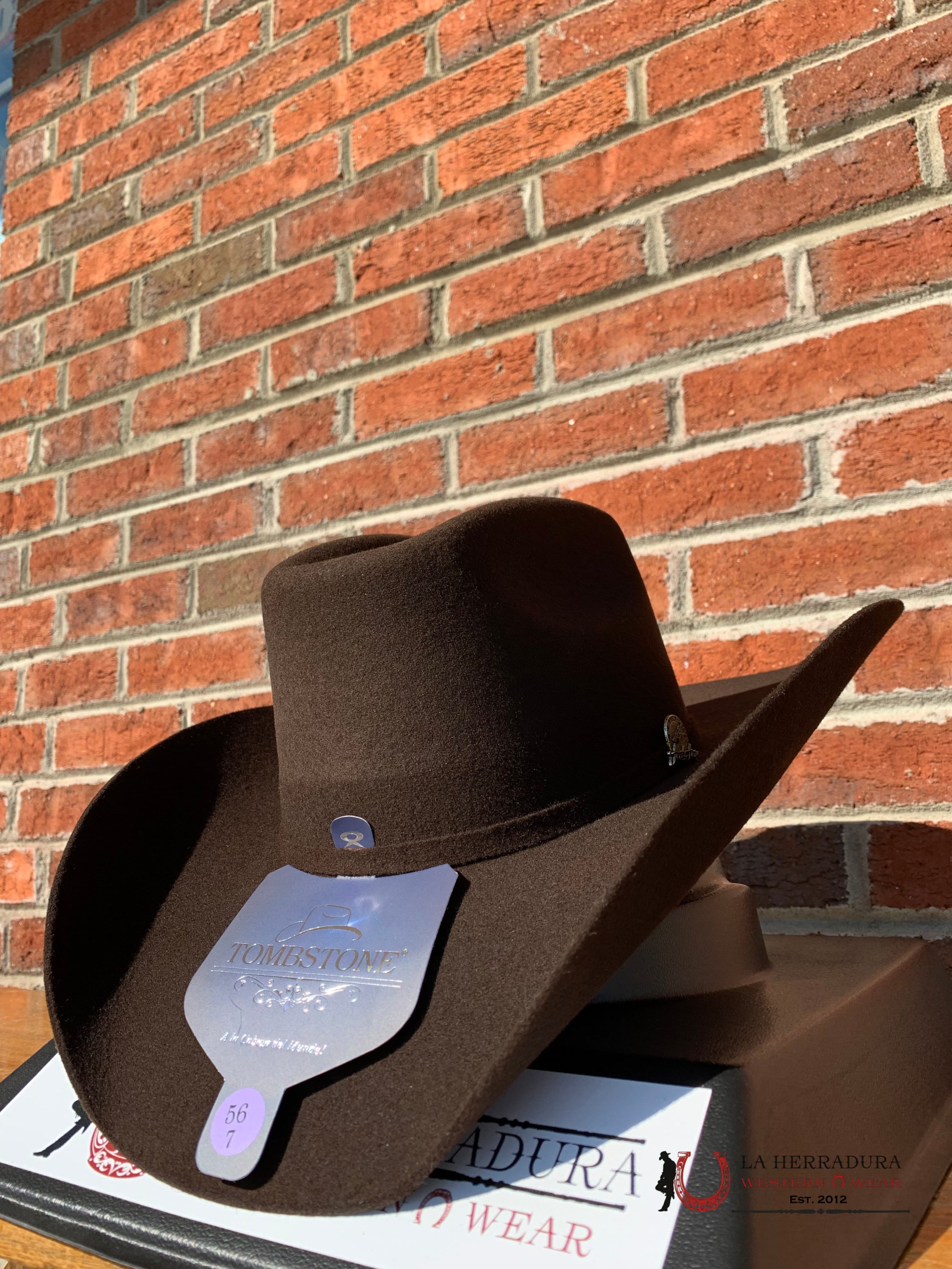 Tomstone 20X 8 Segundos Cowboy Hat Tejana