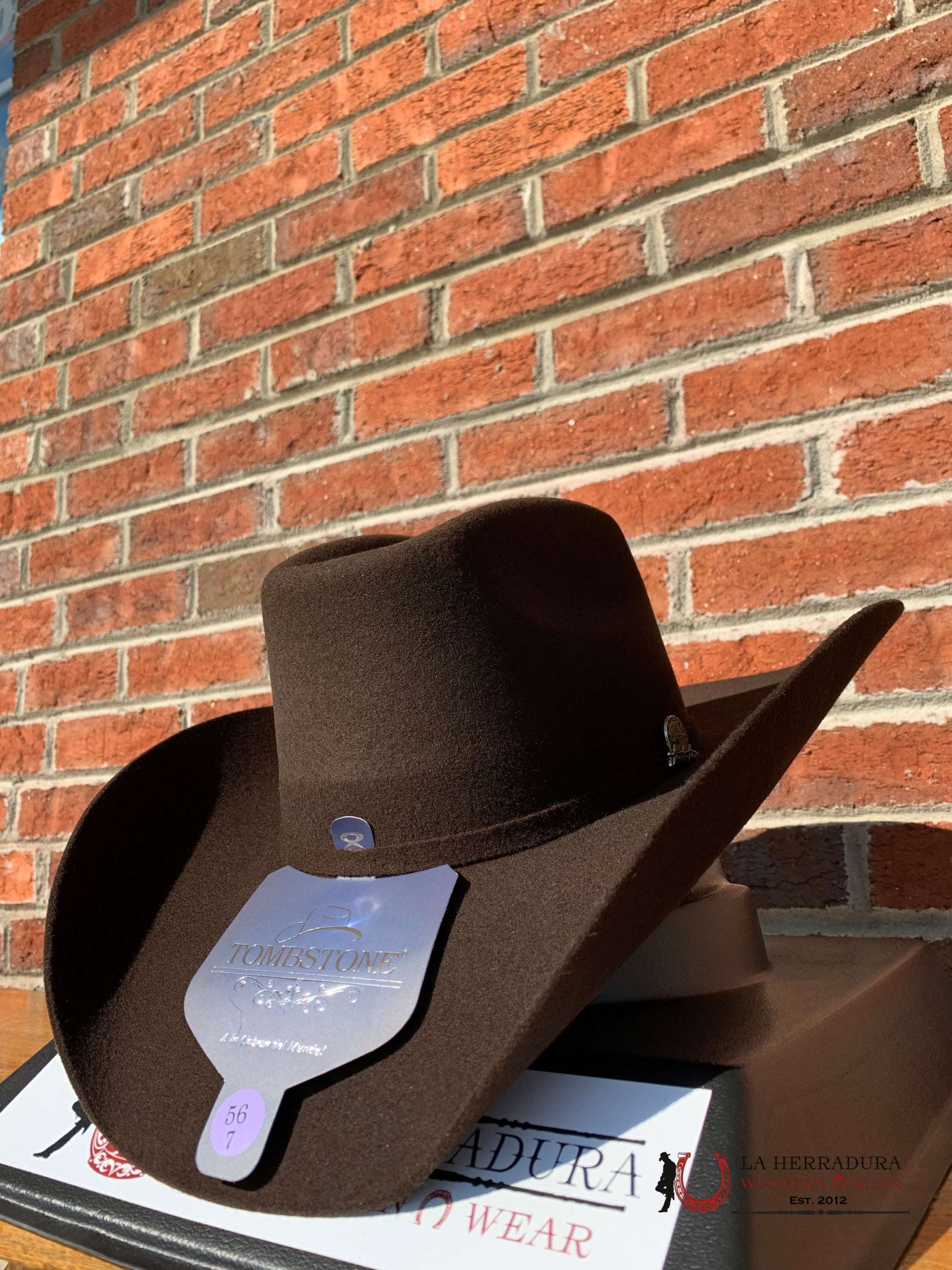 Tomstone 20X 8 Segundos Cowboy Hat Tejana