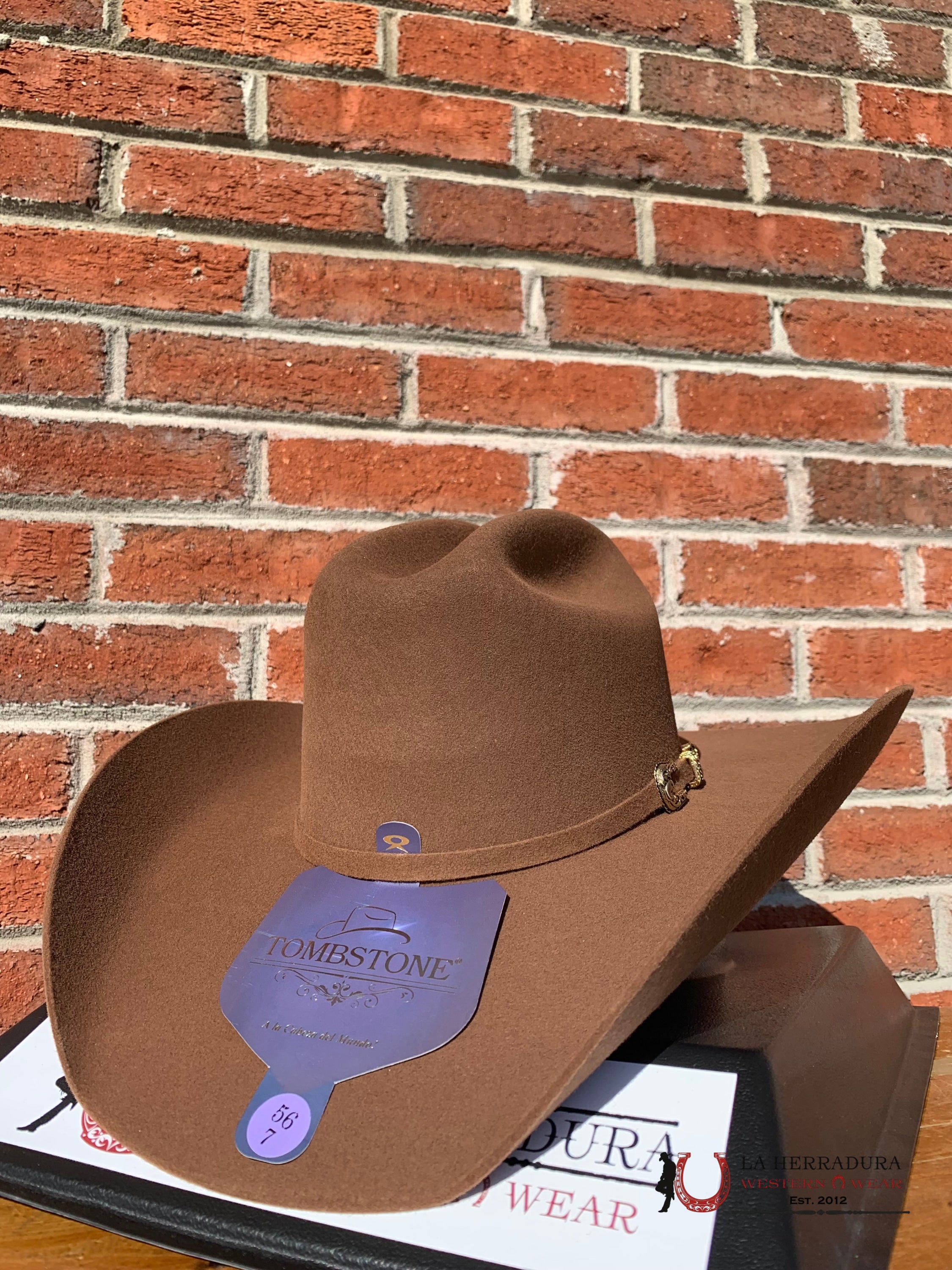 Tomstone 20X Roper Nuez Cowboy Hat Tejana