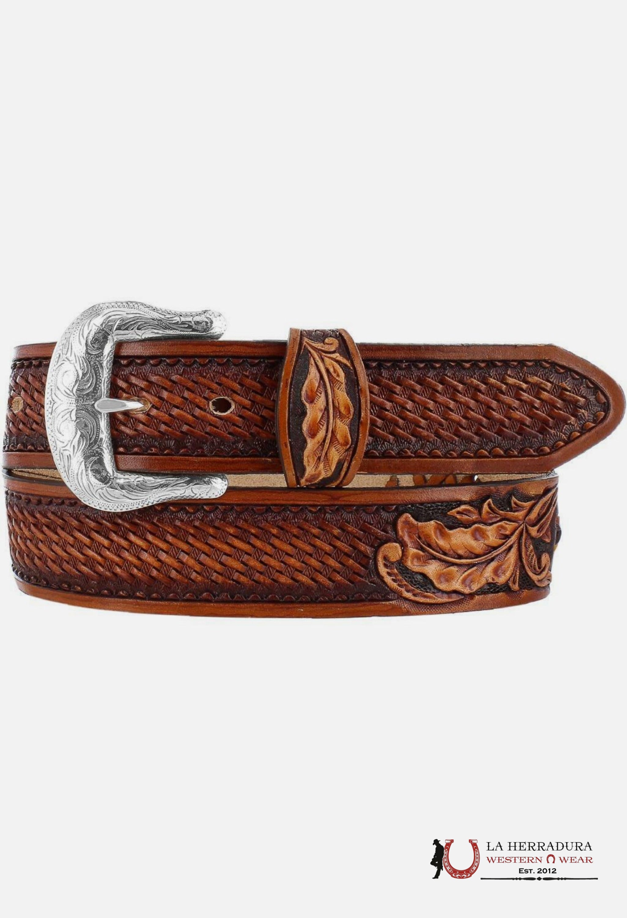 Tony Lama Mens Belt Coronado- C42704 CINTURONES HOMBRES