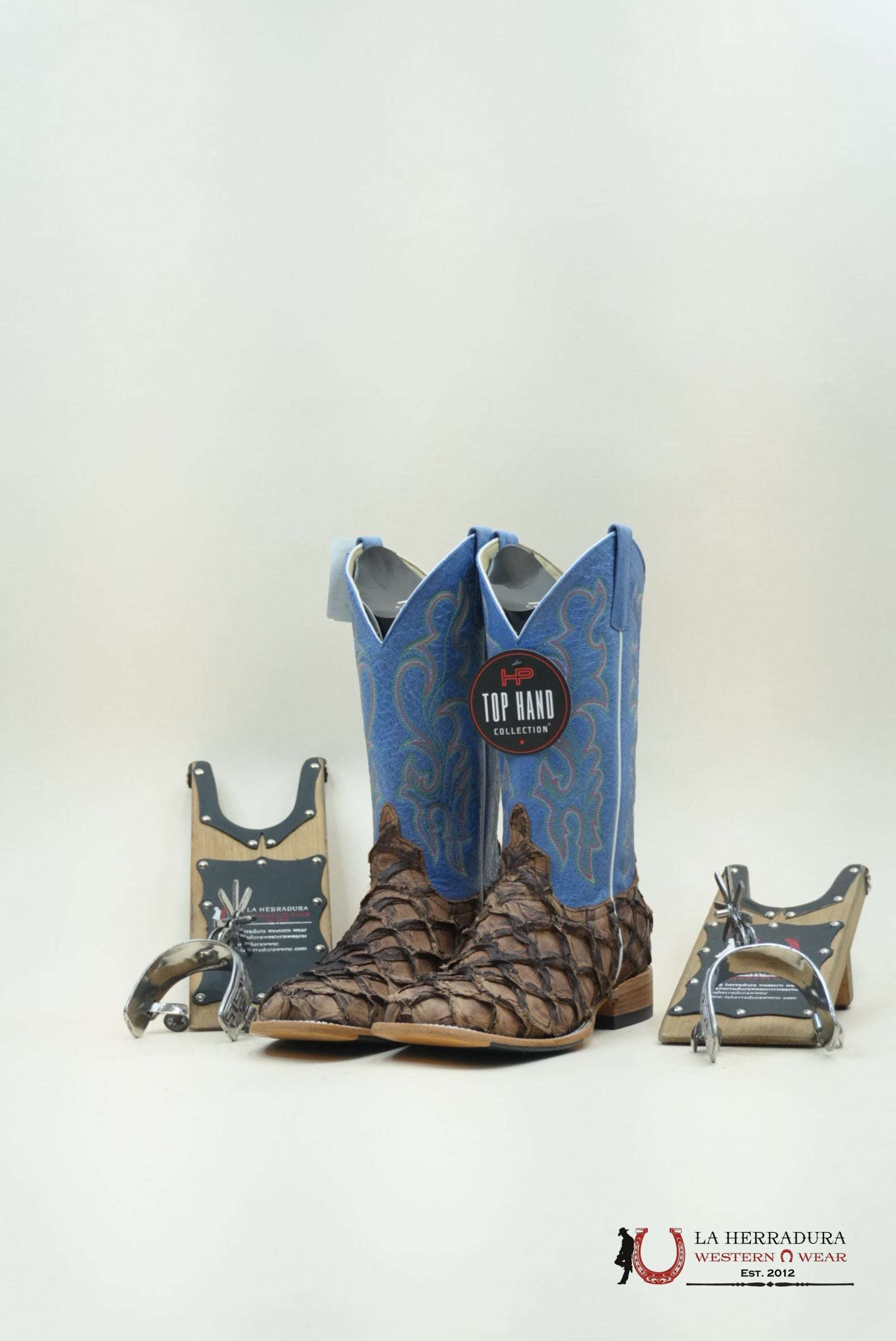 Horse Power Cigar Matte Big Bass Royal Blue Sinsation Botas Hombres