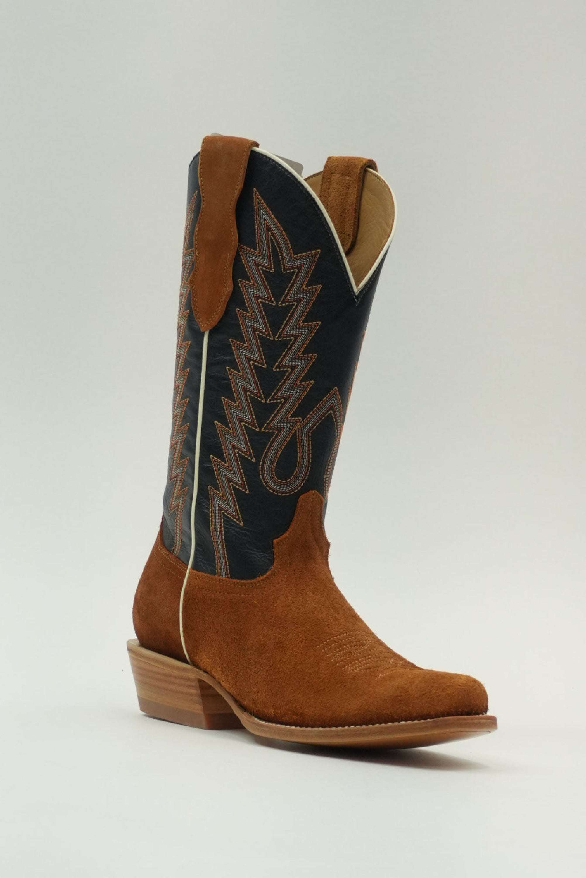TORO SENTADO GAMUZA ALMOND/BILLY CALF NAVY