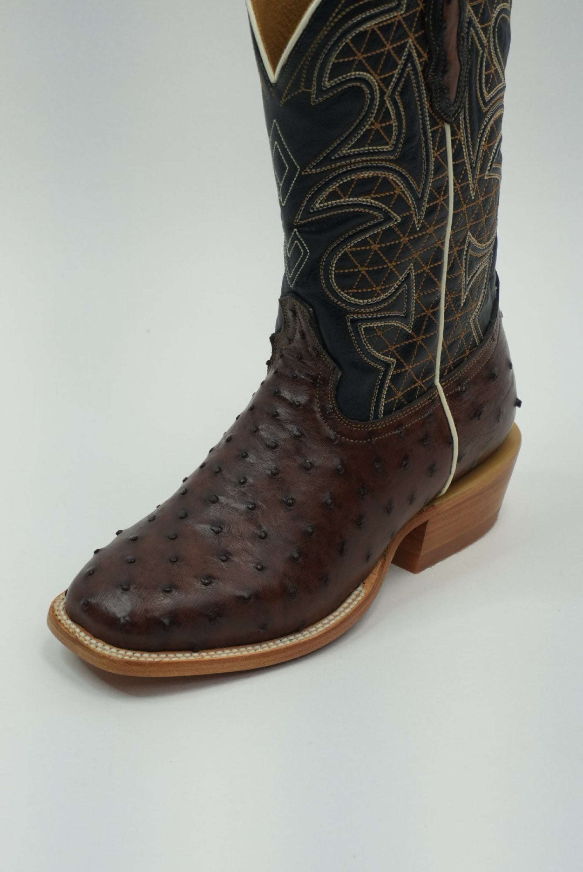 TORO SENTADO MEN AVESTRUZ BRICIATTO KANGO/BILLY CALF NAVY.