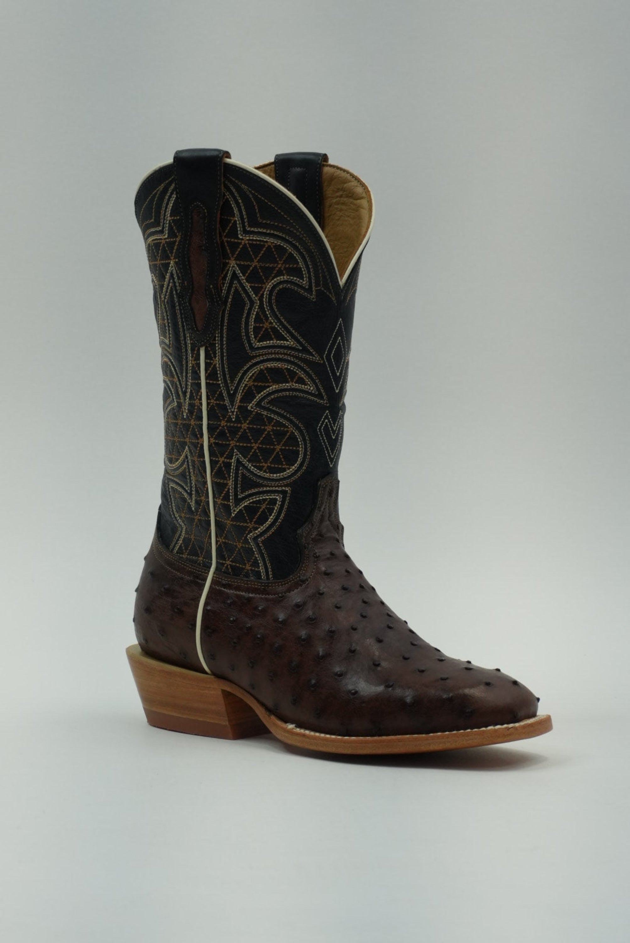 TORO SENTADO MEN AVESTRUZ BRICIATTO KANGO/BILLY CALF NAVY.