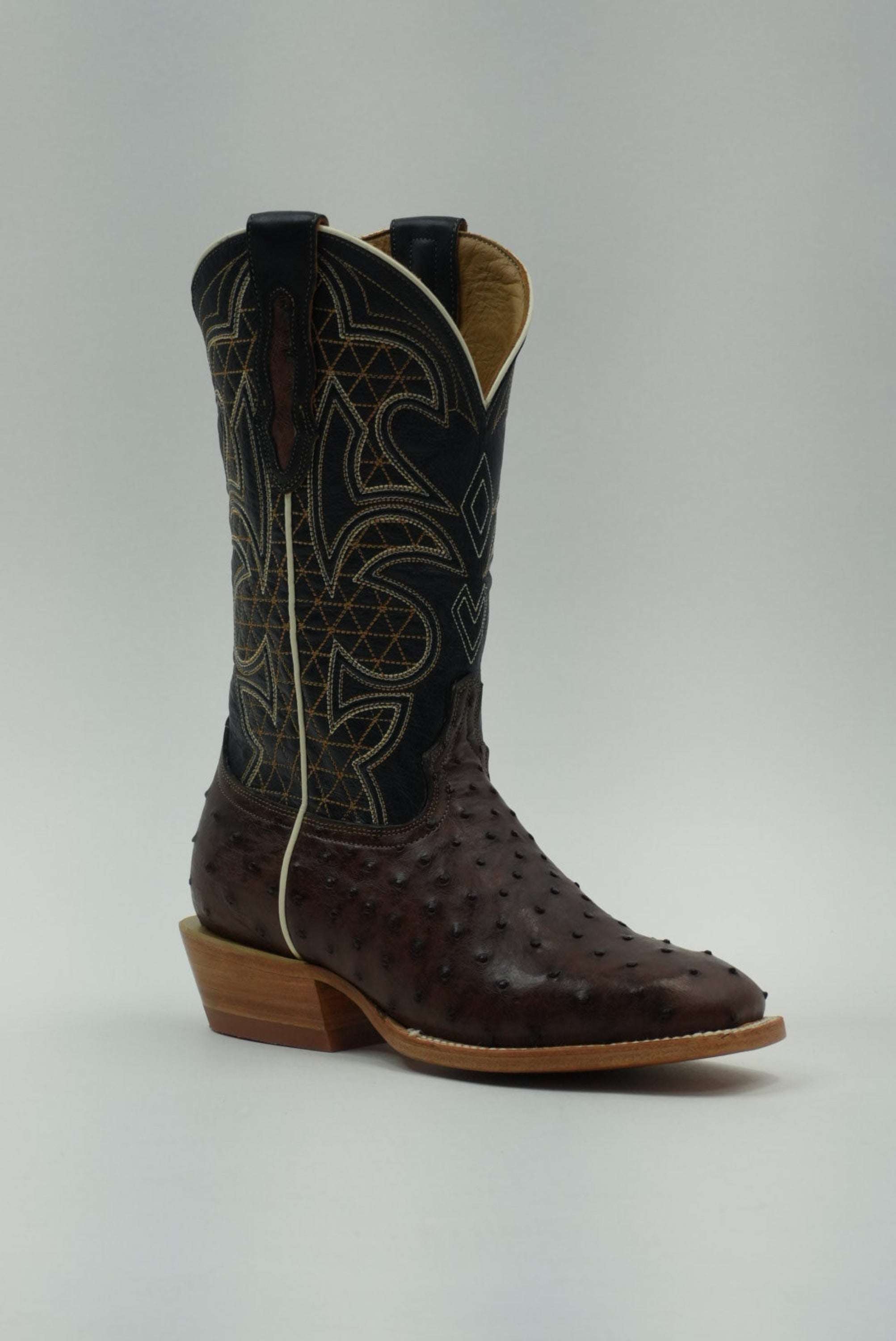TORO SENTADO MEN AVESTRUZ BRICIATTO KANGO/BILLY CALF NAVY.