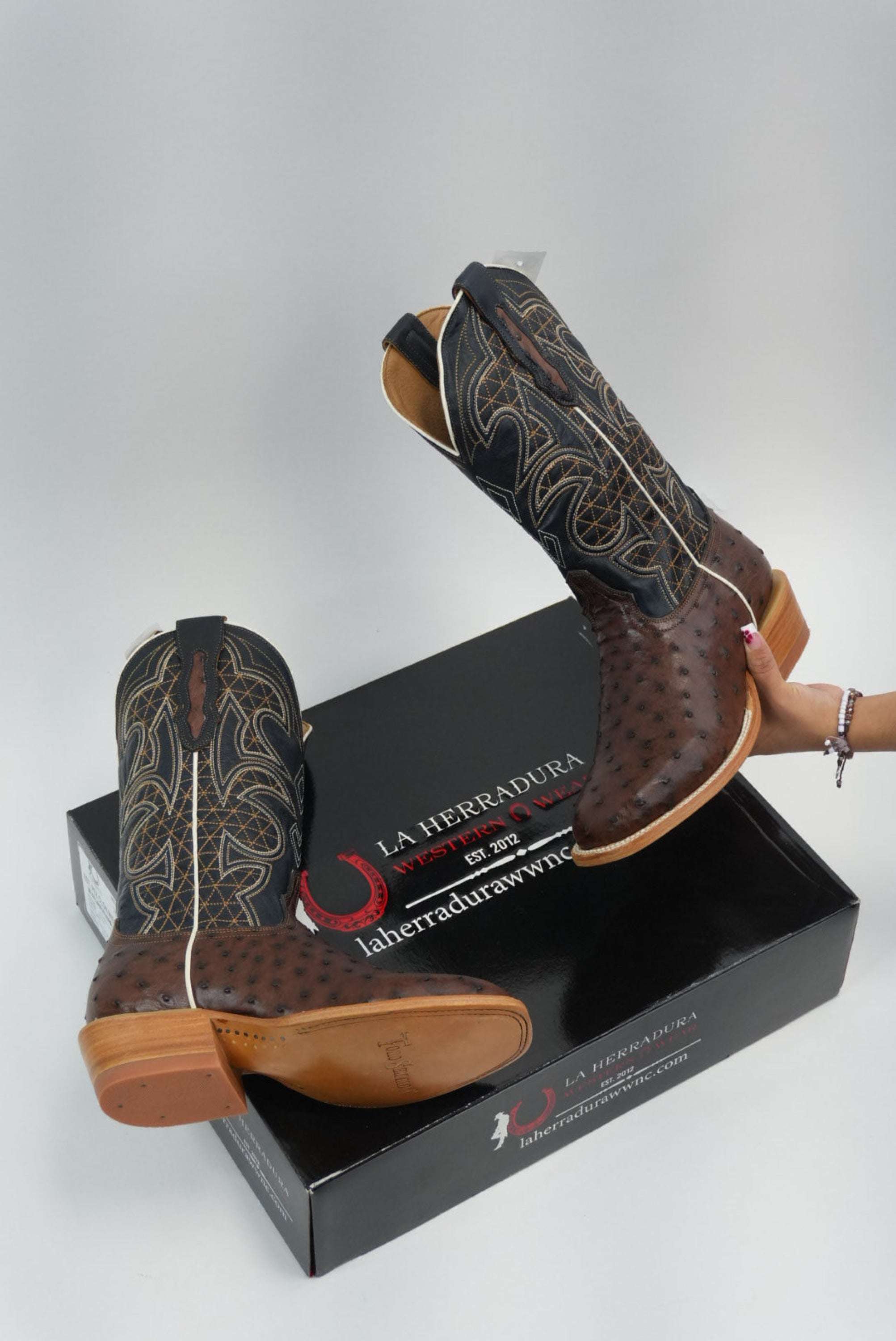 TORO SENTADO MEN AVESTRUZ BRICIATTO KANGO/BILLY CALF NAVY.
