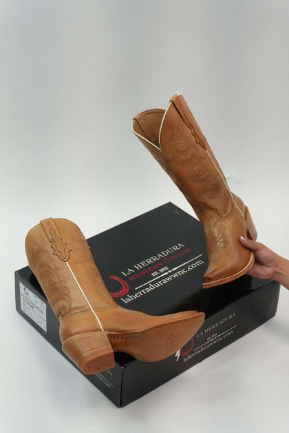 TORO SENTADO WOMEN ALLISON 13 CLAYTON GOLD LEATHER SOLE