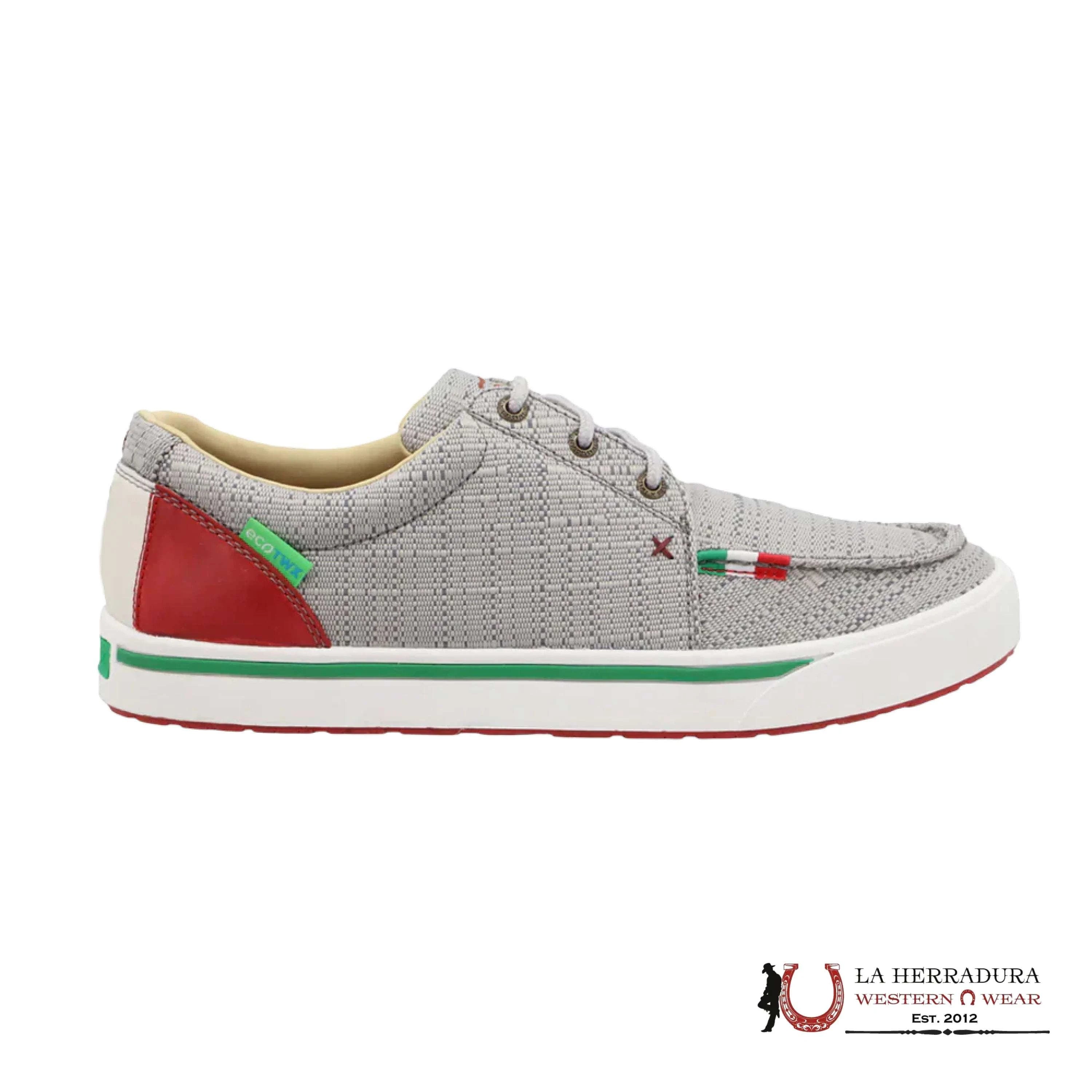 TWISTED X HOOEY KICKS MENS LOGHT GREY & MULTI MCA0054 ZAPATOS HOMBRES
