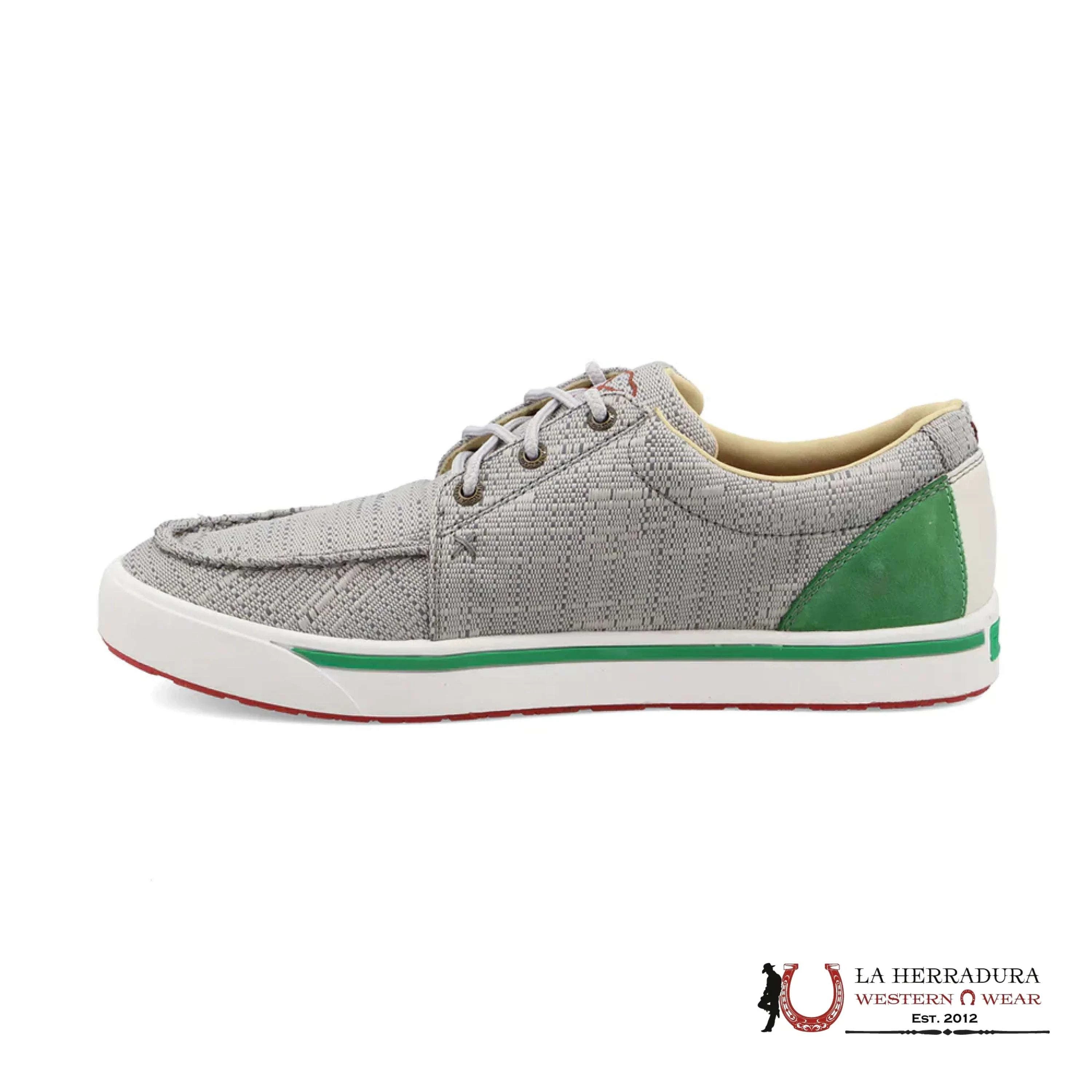 TWISTED X HOOEY KICKS MENS LOGHT GREY & MULTI MCA0054 ZAPATOS HOMBRES
