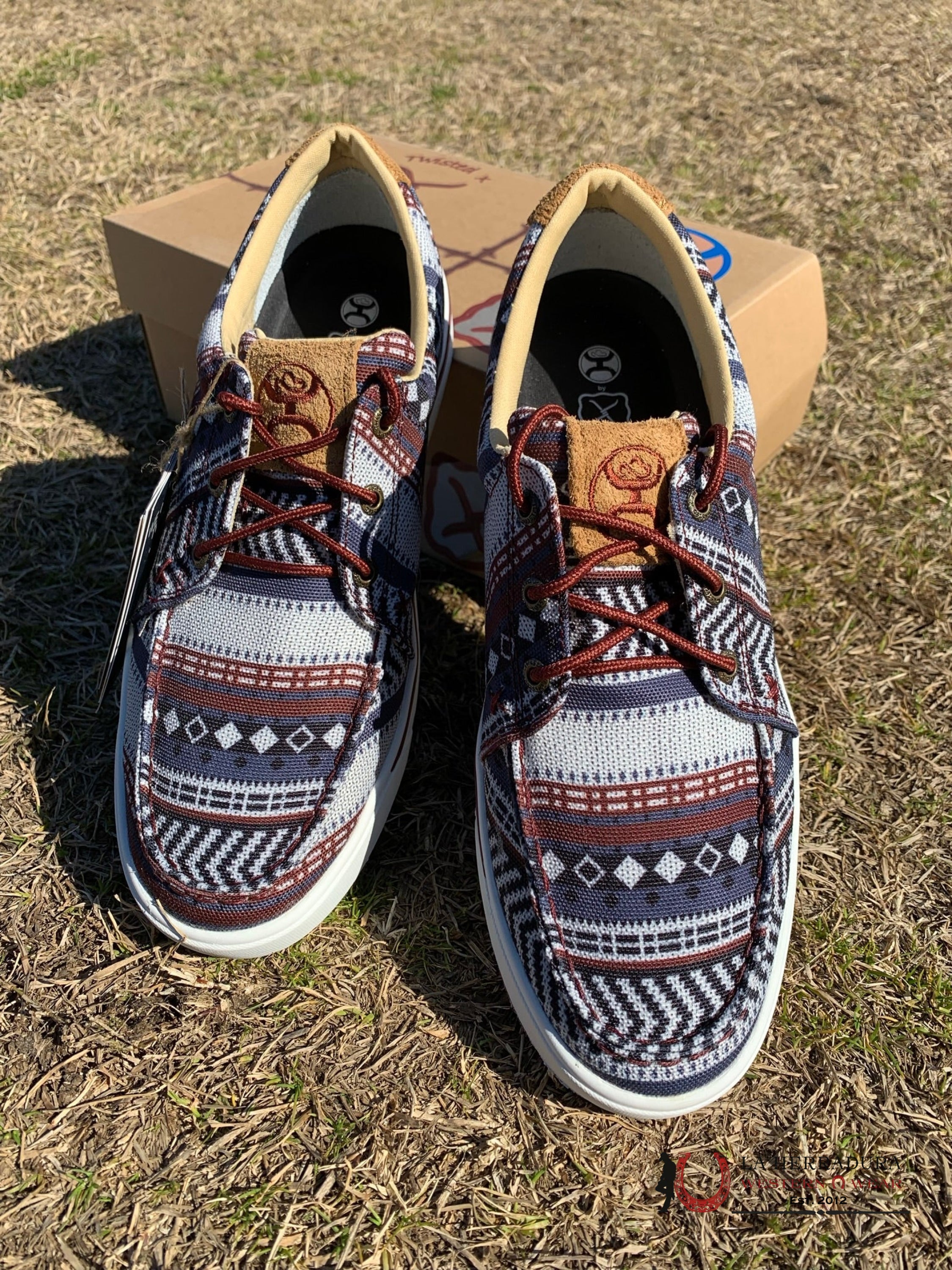 Twisted X Hooey Loper Mens Dark Baja Casual Shoe Zapatos Hombres