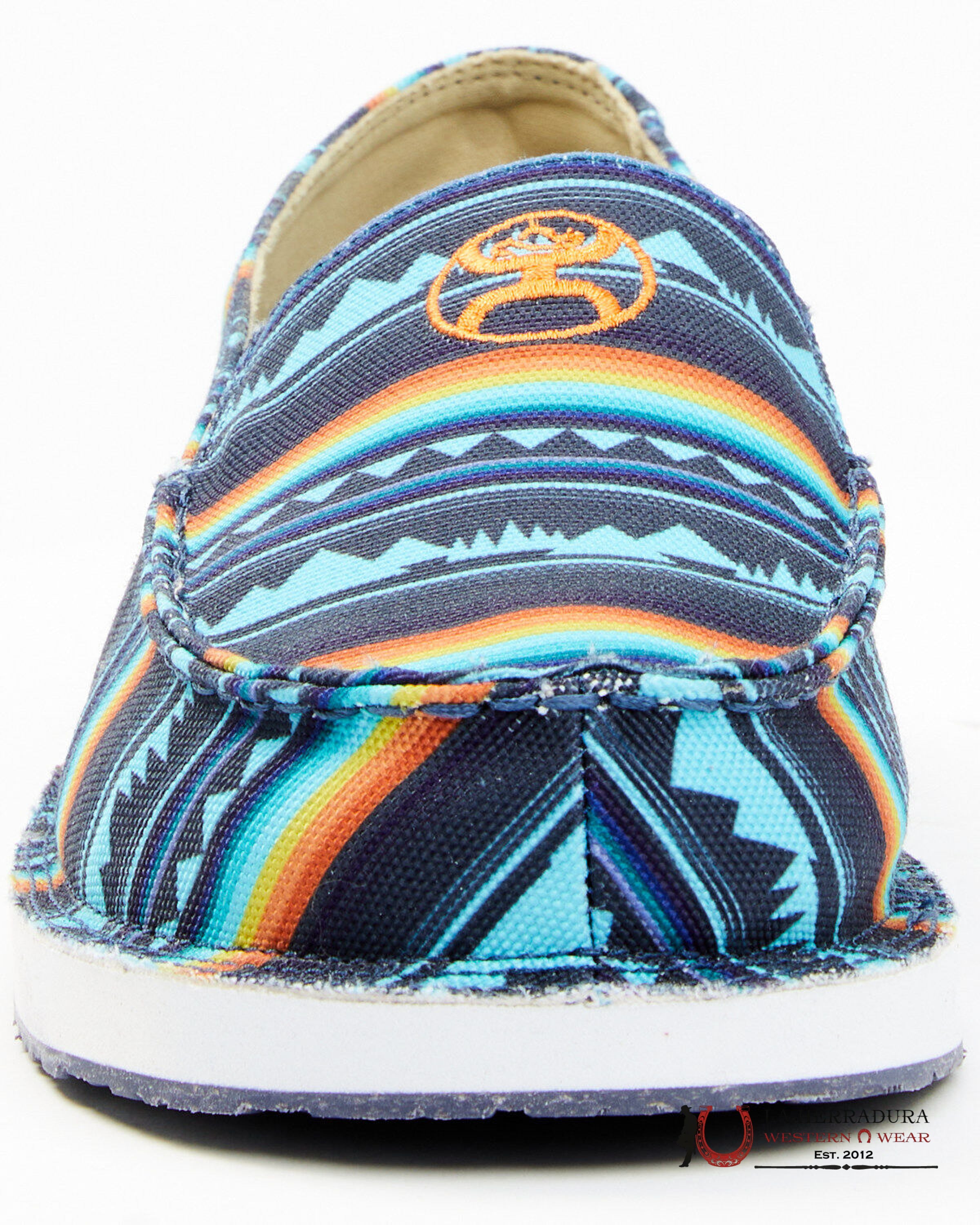 TWISTED X HOOEY SLIP-ON BLUE GEO LANDSCAPE - MHYCL01 ZAPATOS HOMBRES