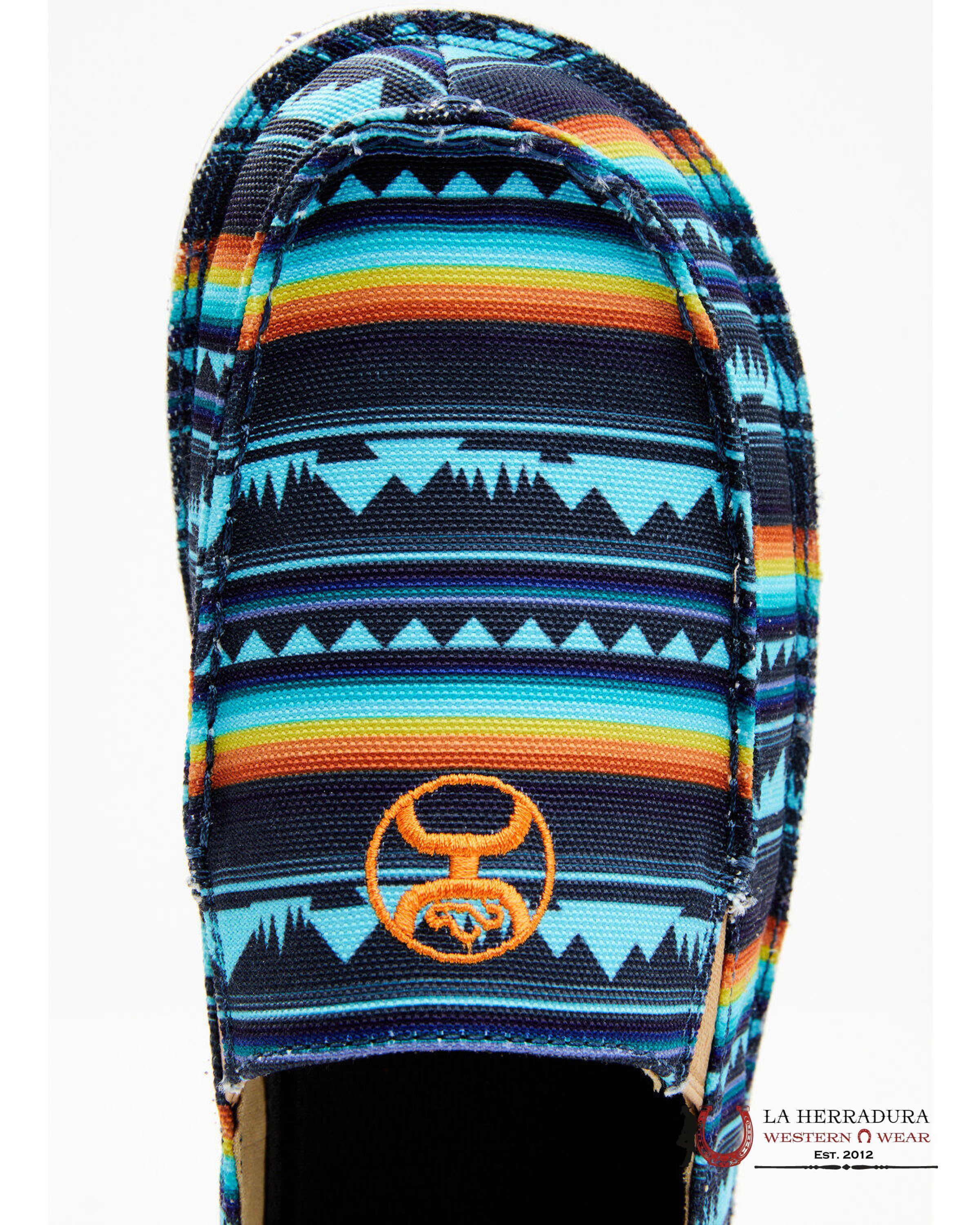 TWISTED X HOOEY SLIP-ON BLUE GEO LANDSCAPE - MHYCL01 ZAPATOS HOMBRES