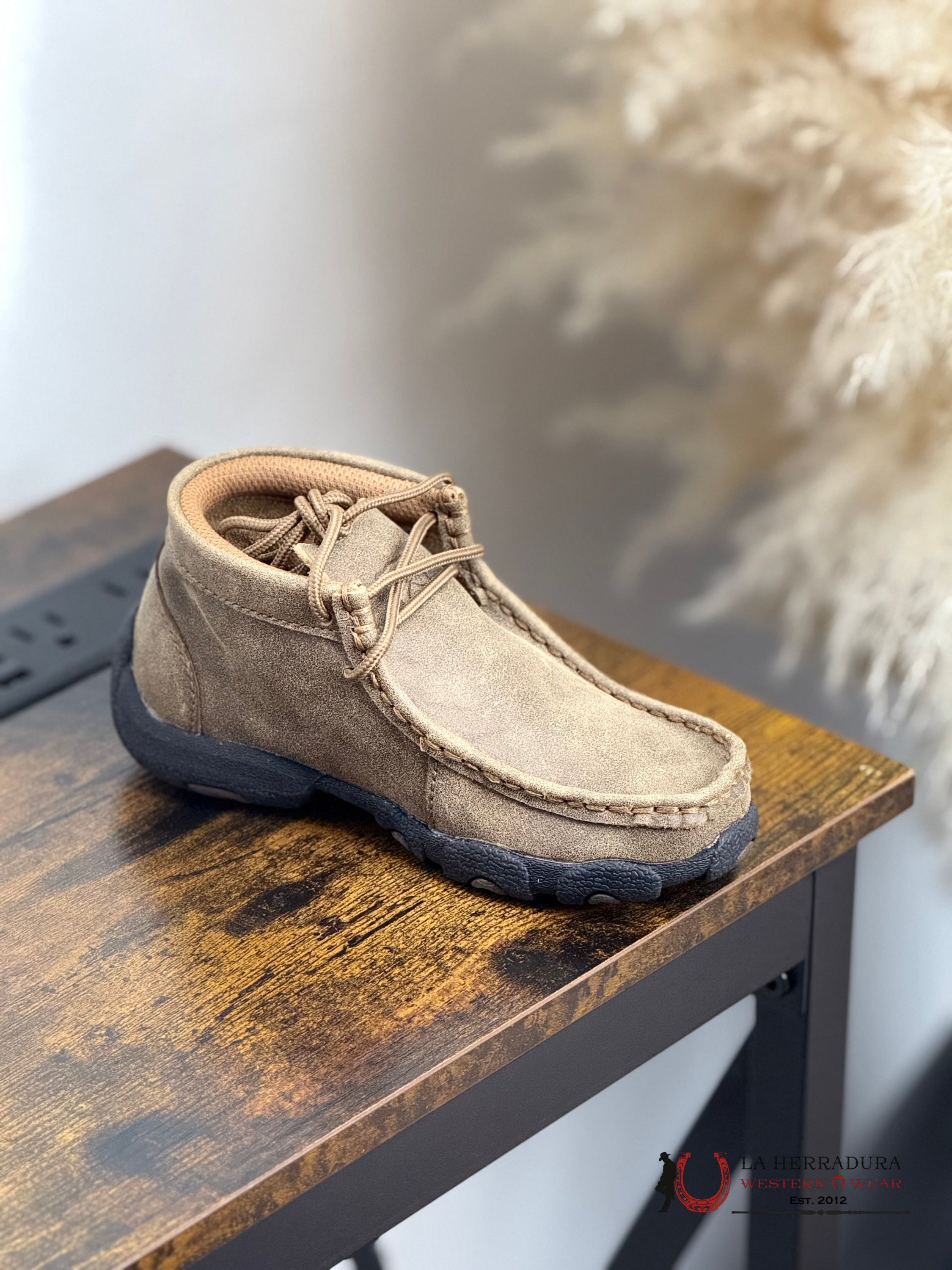 TWISTED X KIDS DRIVING MOCS BOMBER -CDM0001 NIÑOS