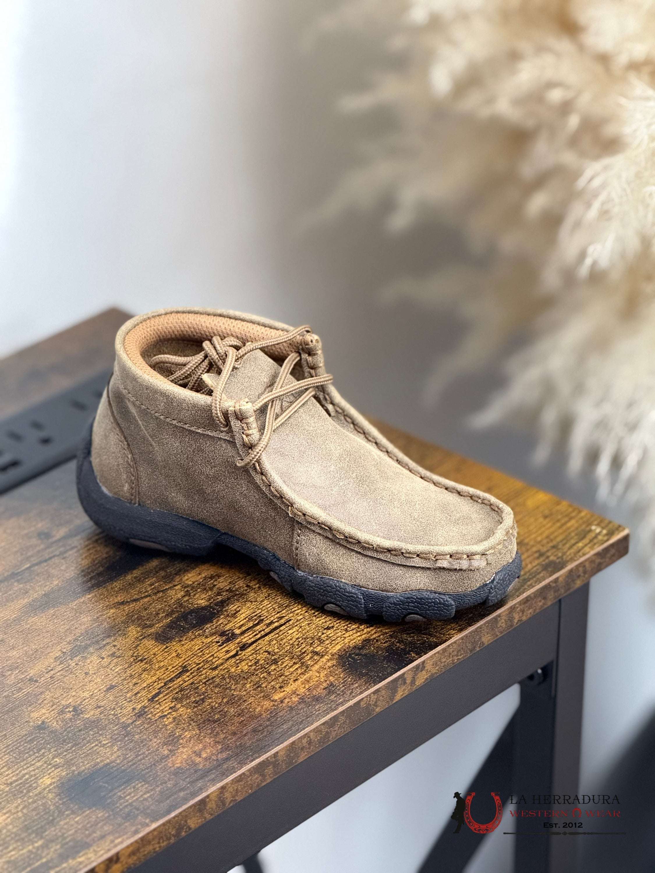 TWISTED X KIDS DRIVING MOCS BOMBER -CDM0001 NIÑOS