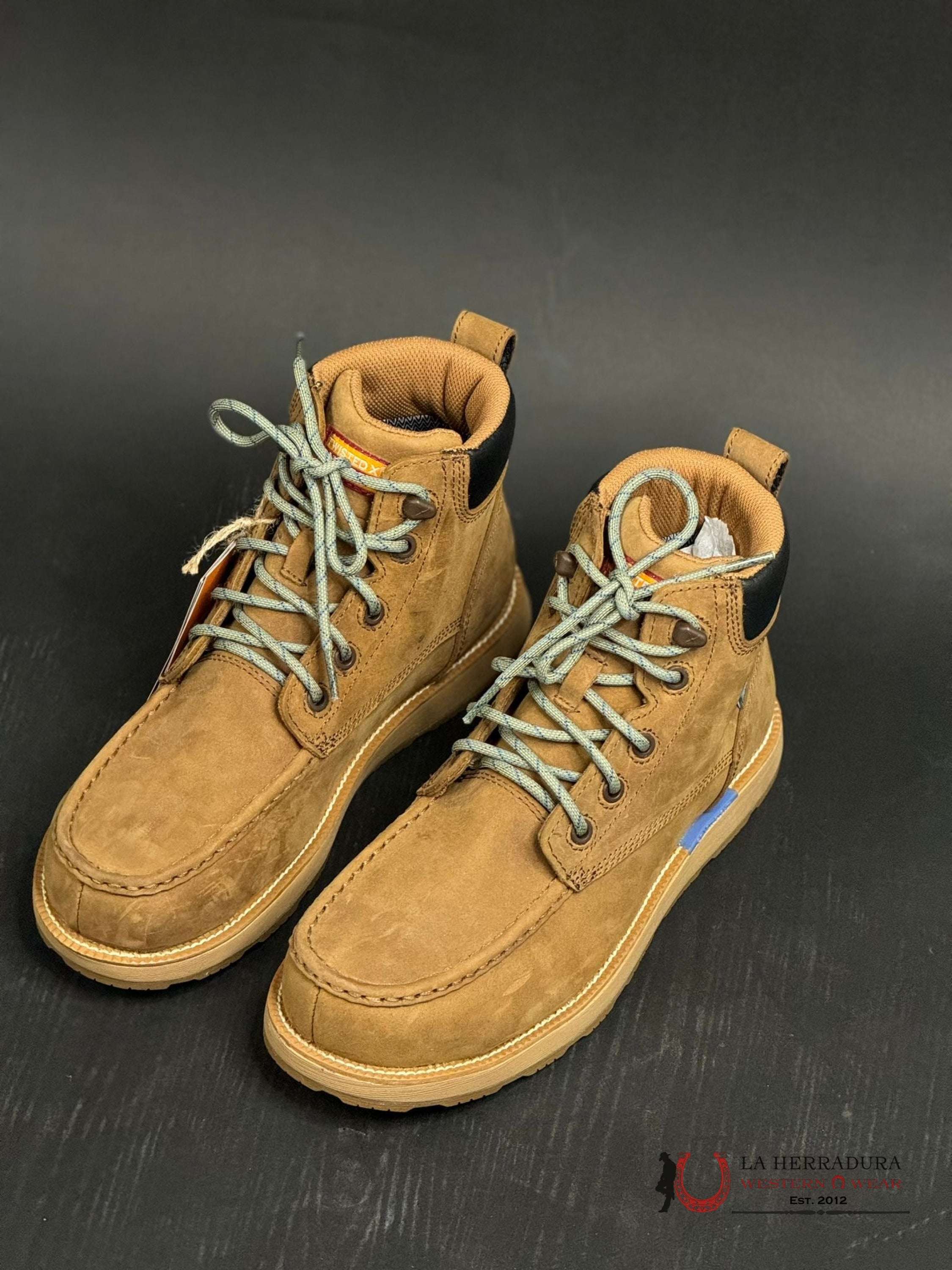 Twisted X Lion Tan Short Work Boot