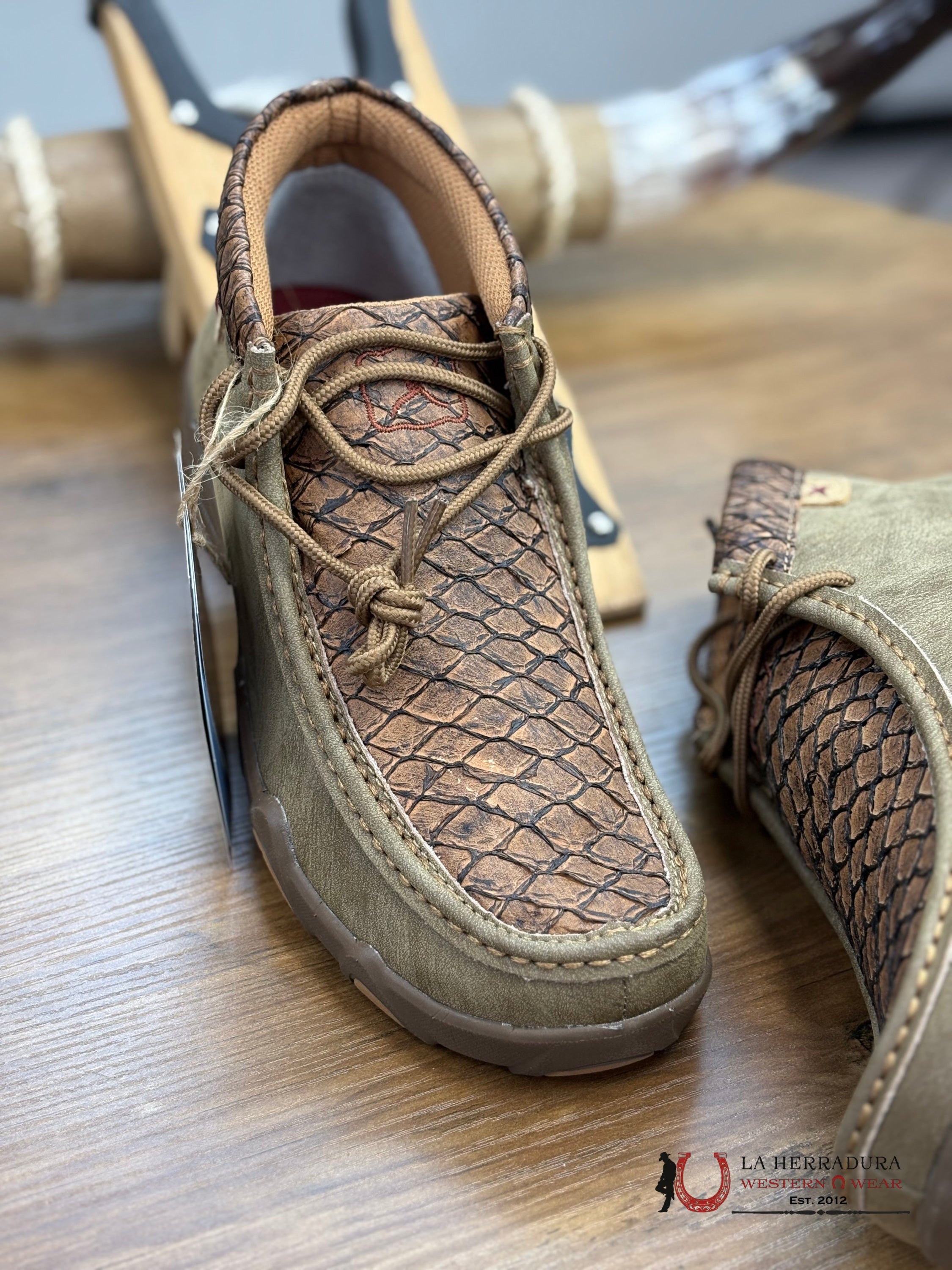 Twisted X Men Dark Tan & Shitake Shoe - MDMU004 ZAPATOS HOMBRES