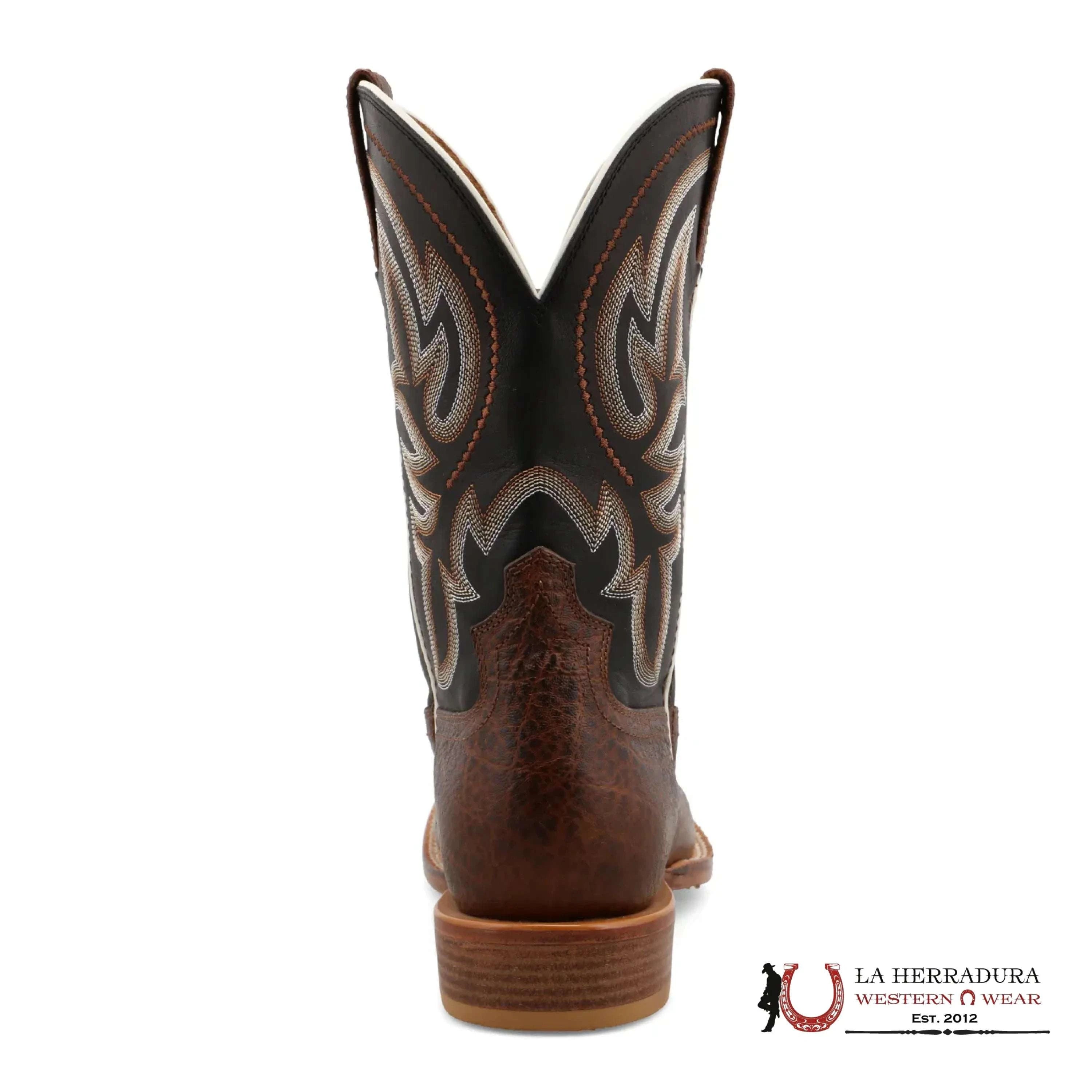 TWISTED X MENS BOOTS ELEFANTE PRINT&ANTIQUE BLACK MXTL003