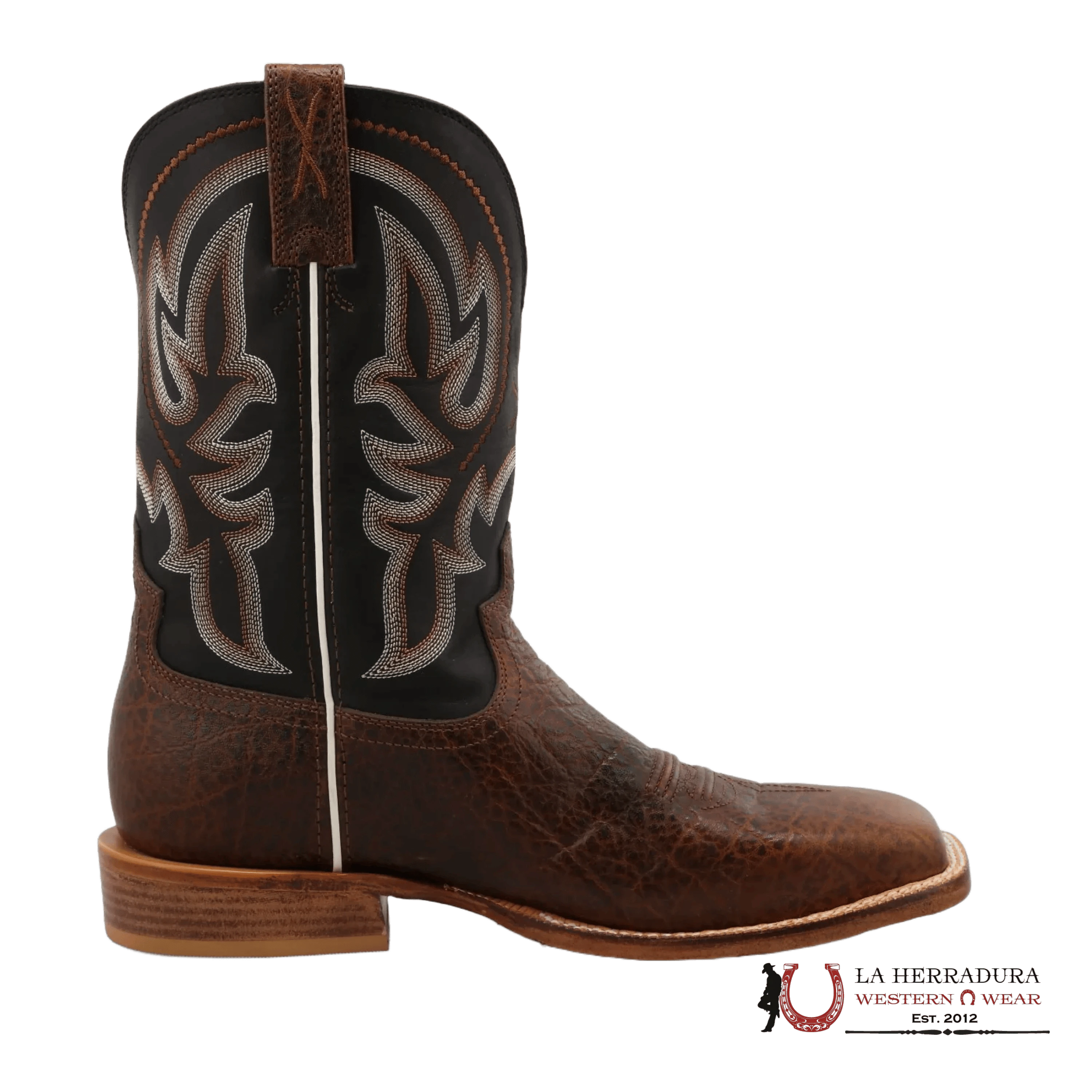 TWISTED X MENS BOOTS ELEFANTE PRINT&ANTIQUE BLACK MXTL003