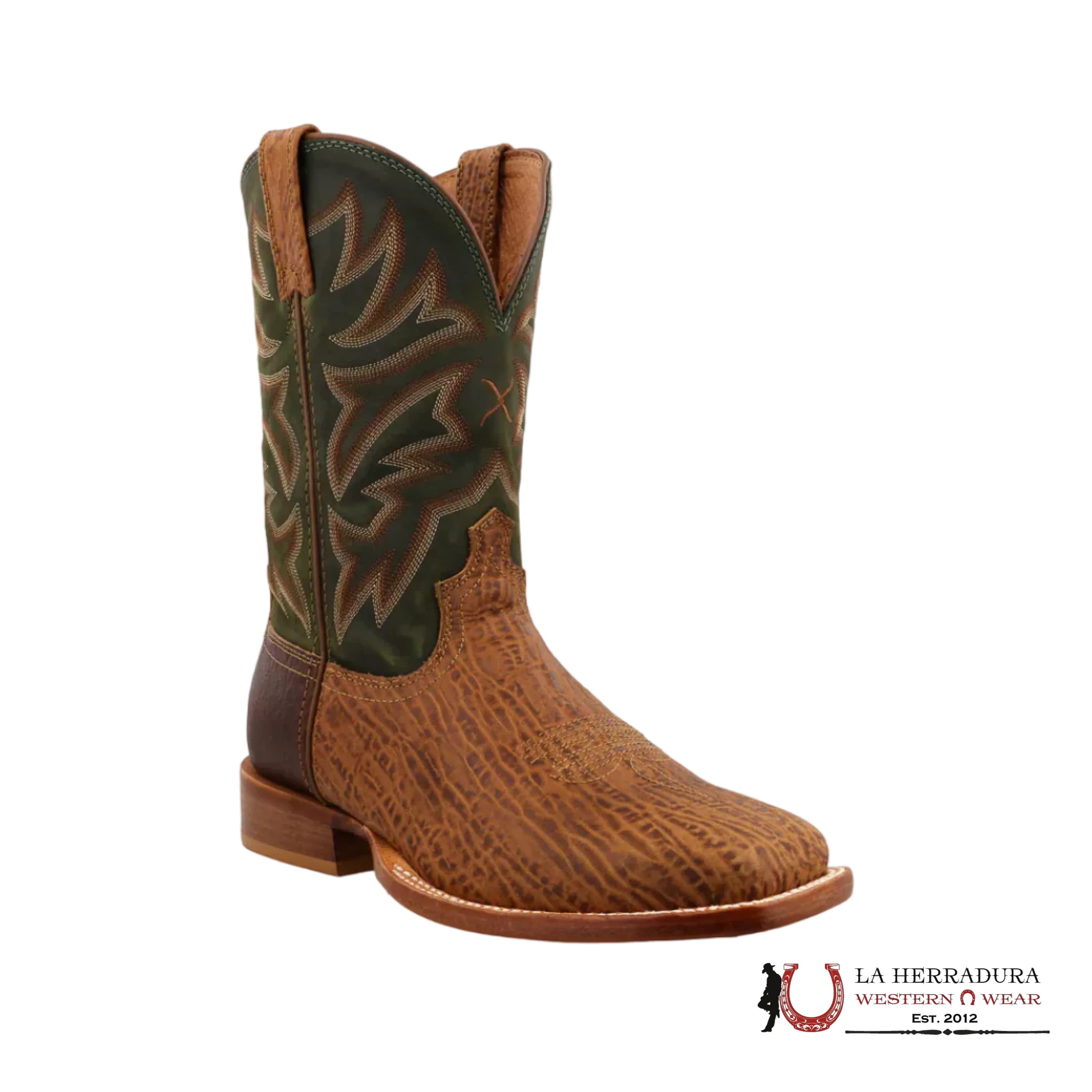 TWISTED X MENS BOOTS PEANUT & OLIVE BRANCH MXTL004