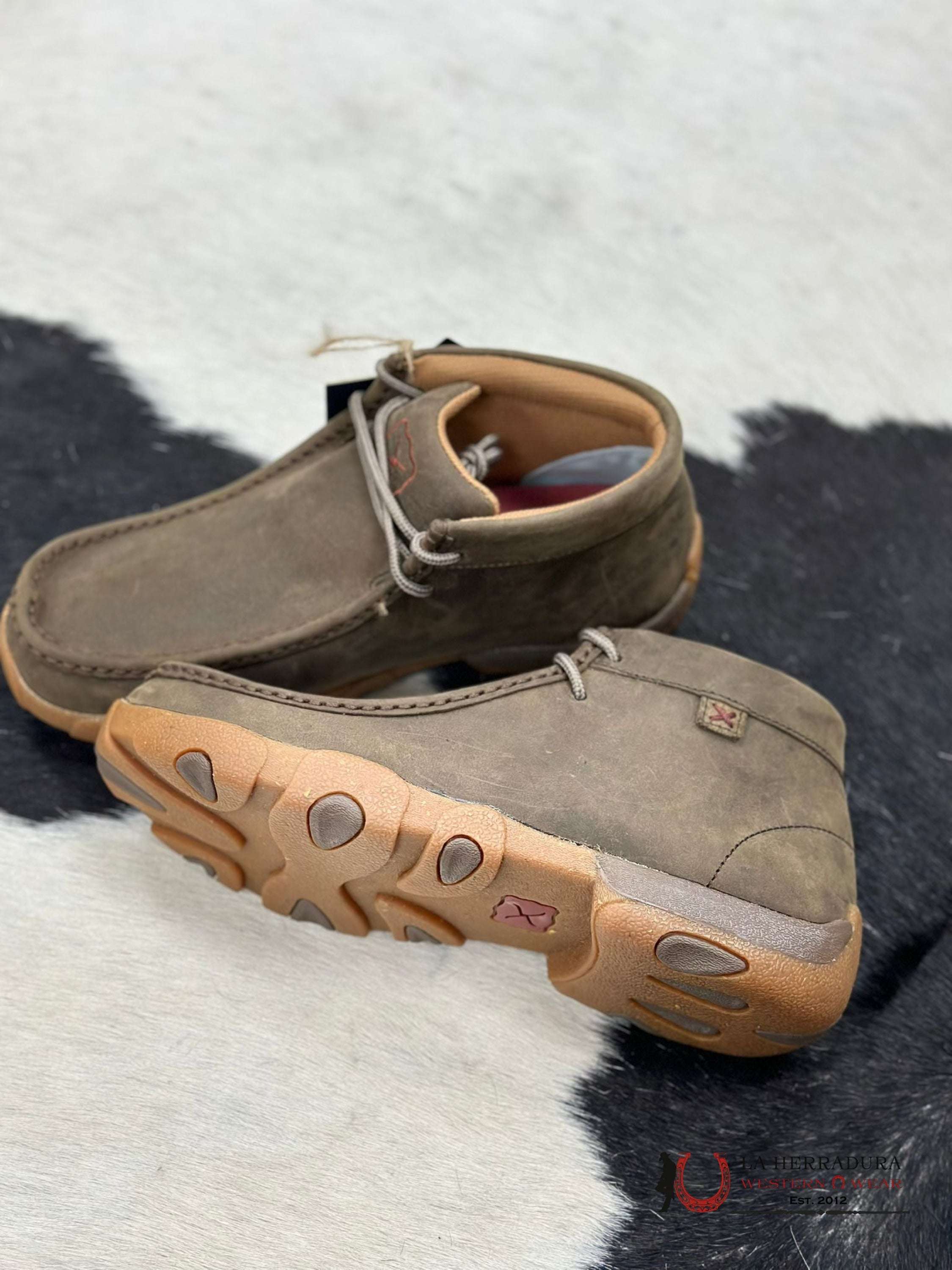 Twisted X Men’s Casual Shoes Chukka Driving Moc Shitake Zapatos Hombres