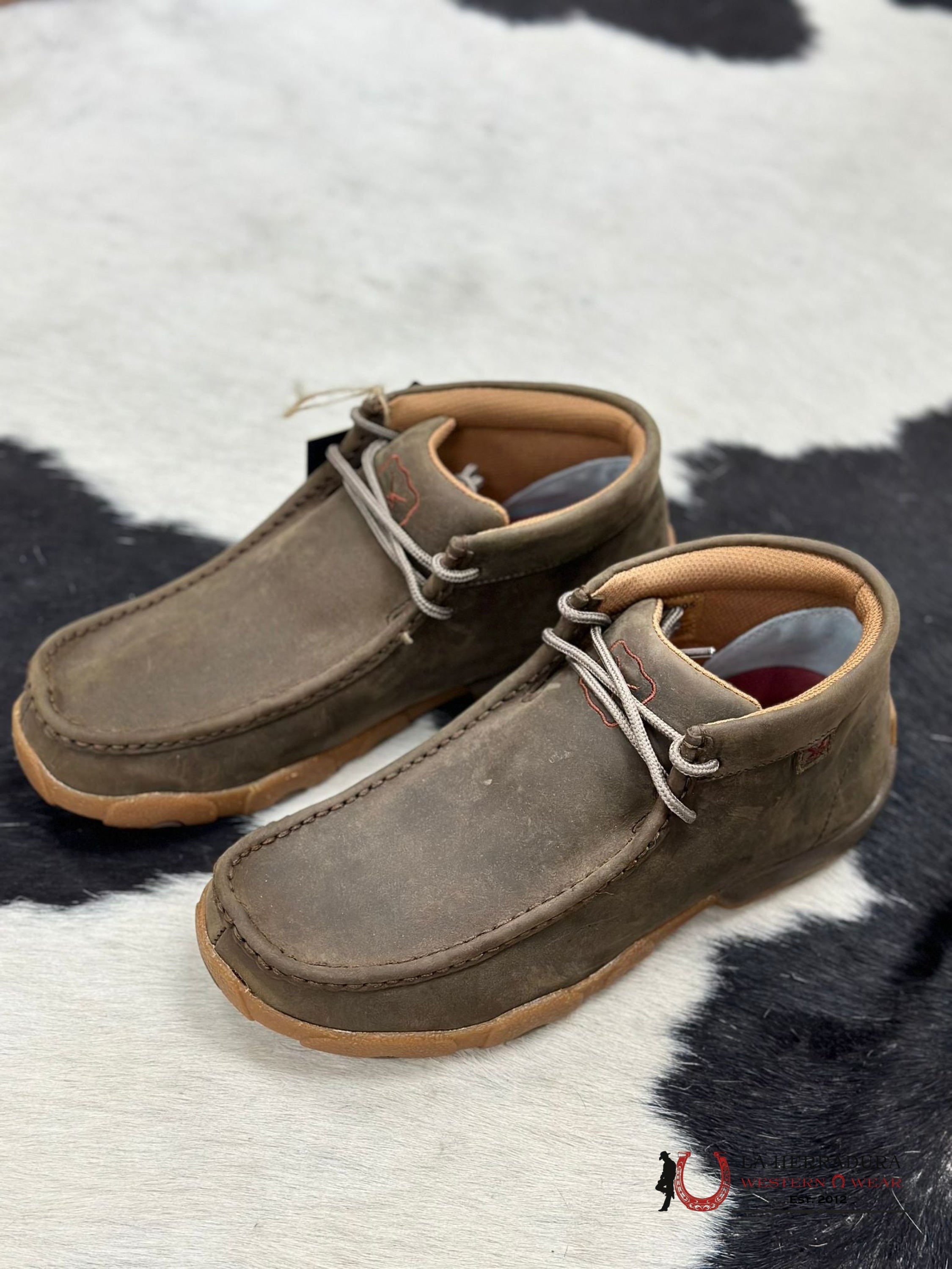 Twisted X Men’s Casual Shoes Chukka Driving Moc Shitake Zapatos Hombres