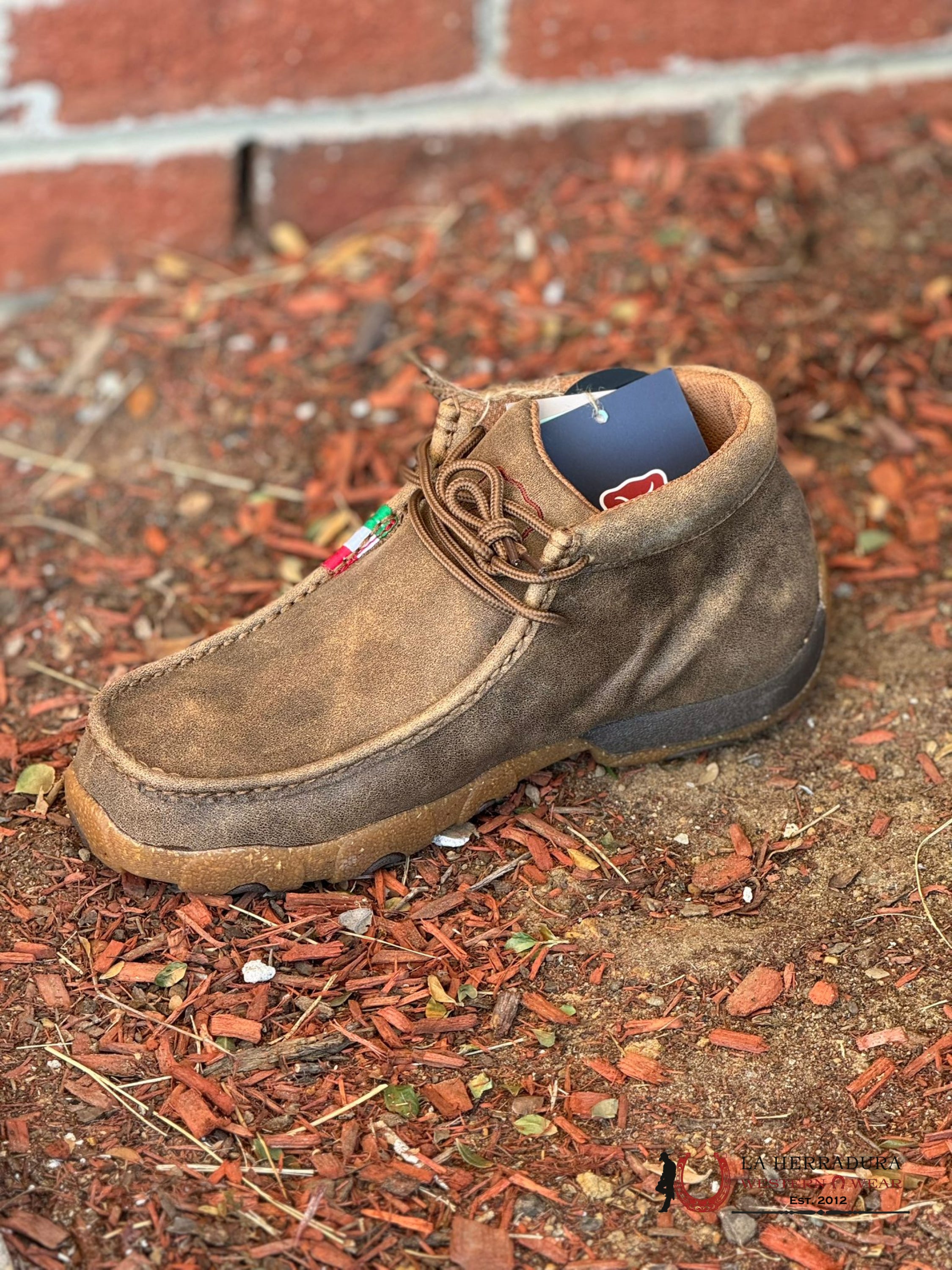 Twisted X Mens Chukka Driving Moc Bomber Mex Casual Shoe Zapatos Hombres