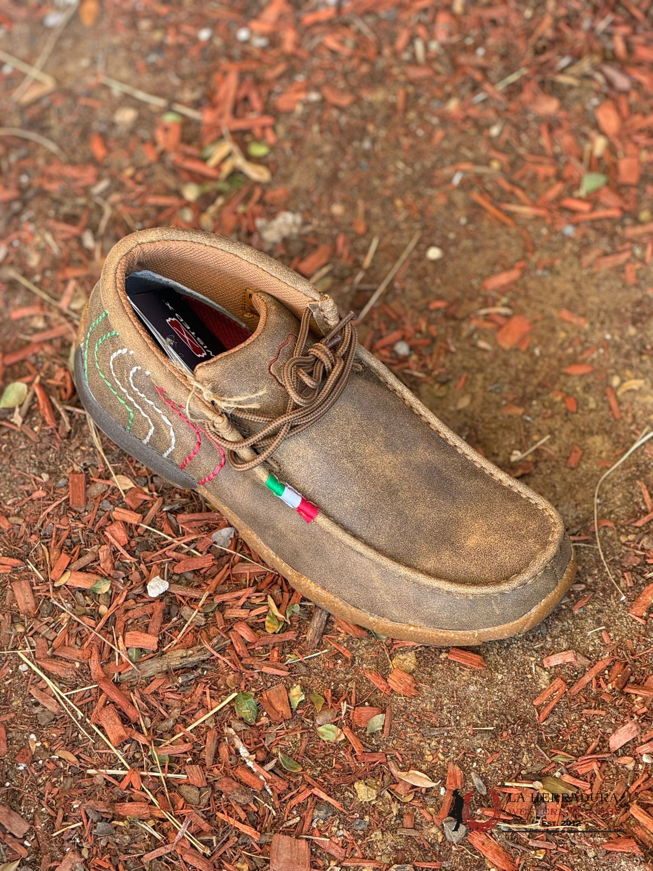 Twisted X Mens Chukka Driving Moc Bomber Mex Casual Shoe Zapatos Hombres