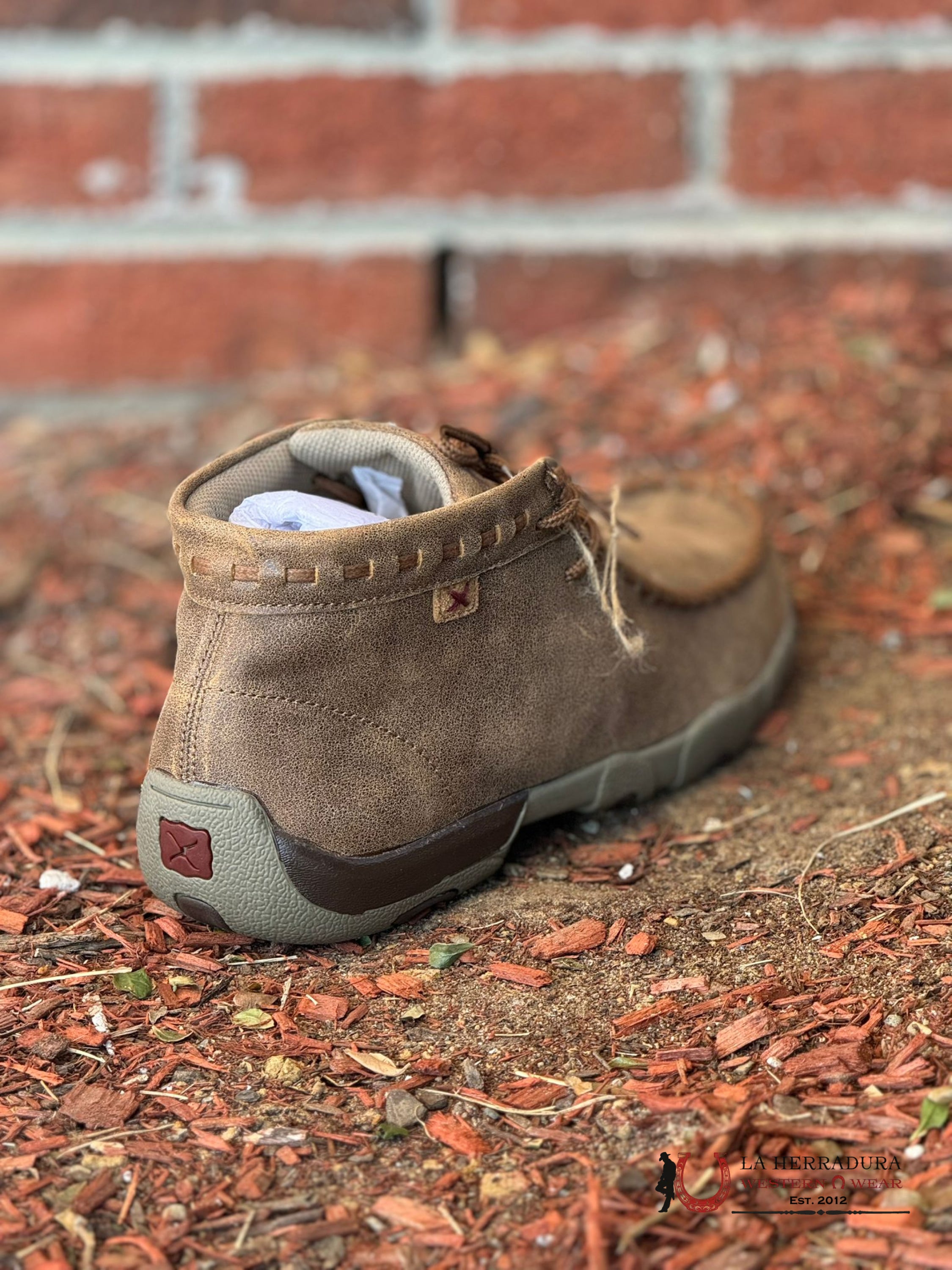 Twisted X Mens Driving Moc Bomber Wove Casual Shoe Zapatos Hombres