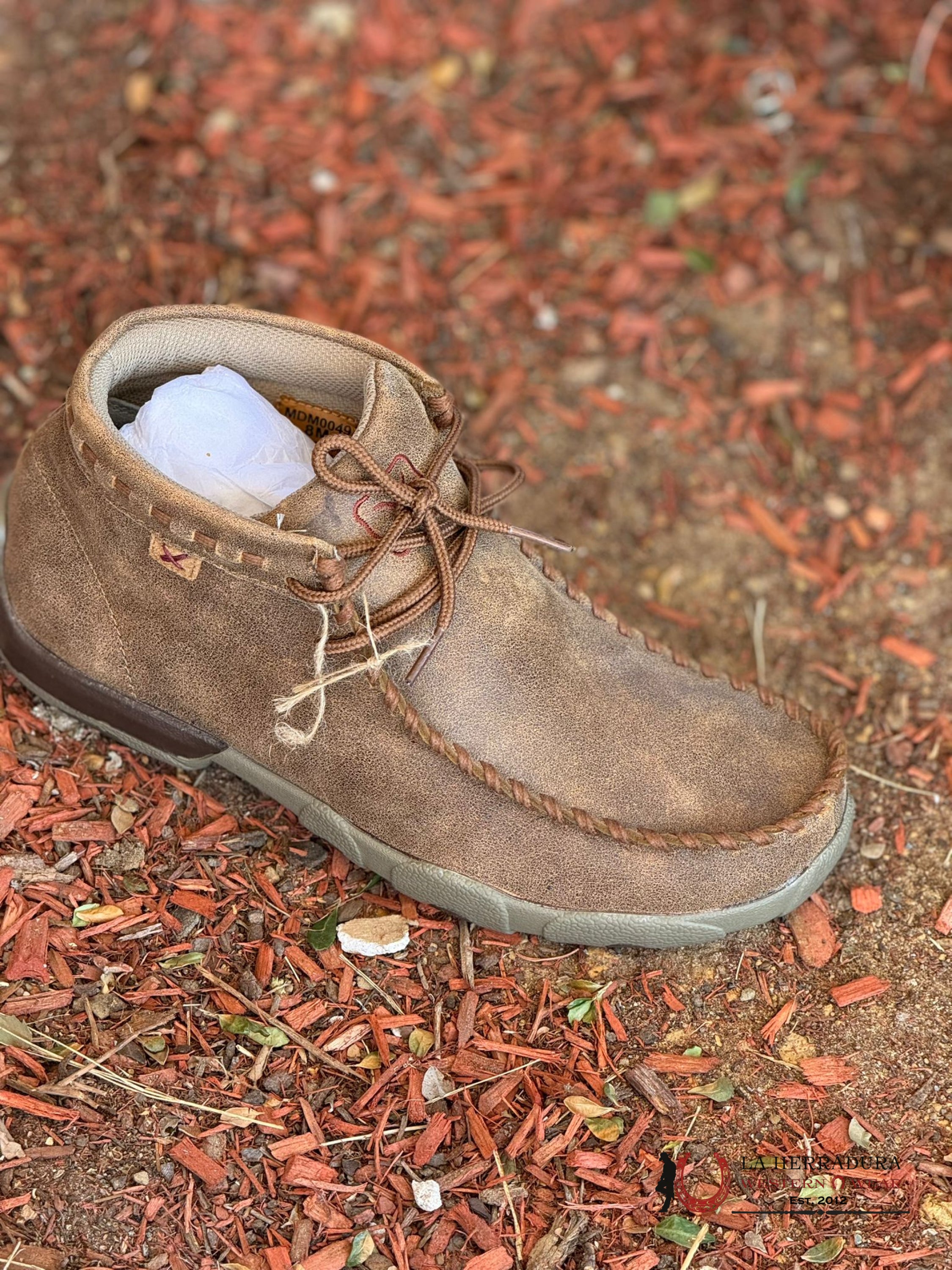 Twisted X Mens Driving Moc Bomber Wove Casual Shoe Zapatos Hombres