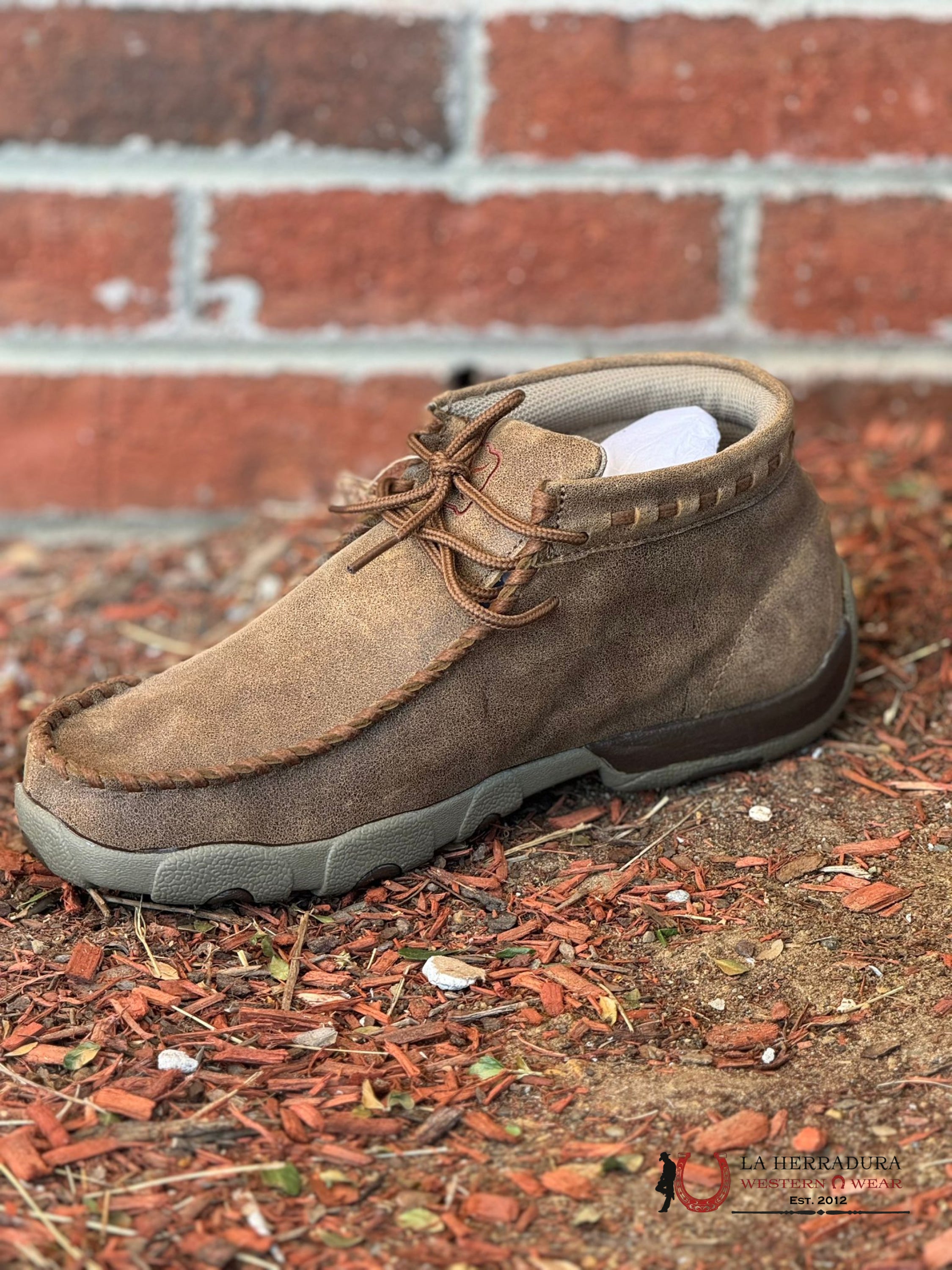 Twisted X Mens Driving Moc Bomber Wove Casual Shoe Zapatos Hombres