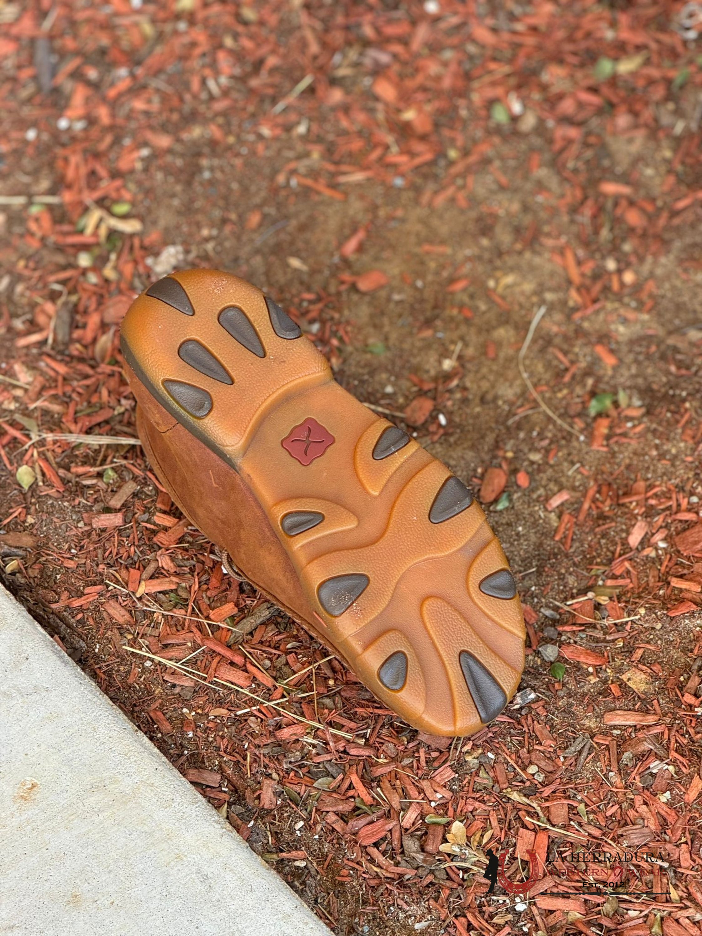 Twisted X Mens Driving Moc Oiled Saddle Blue Casual Shoe Zapatos Hombres