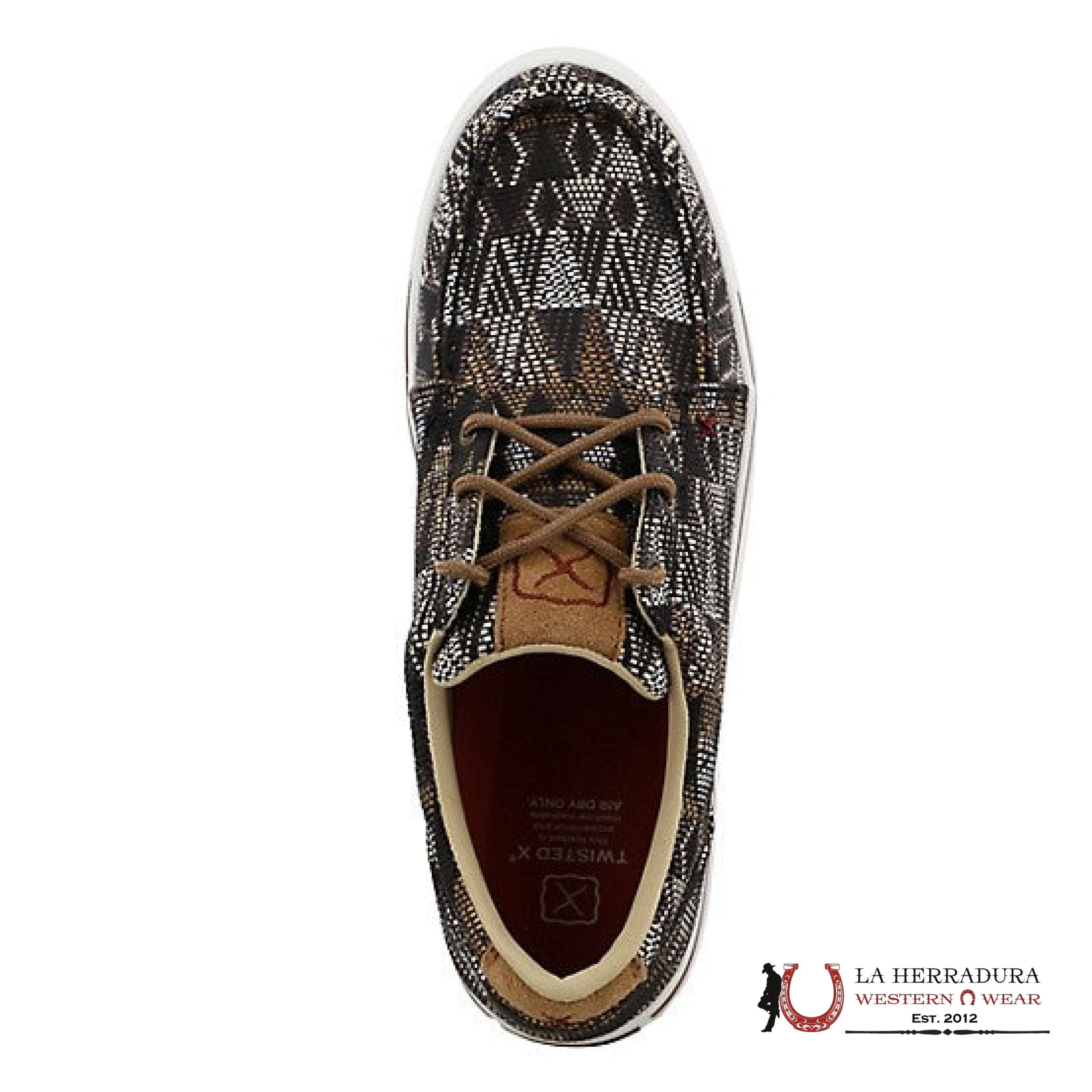 TWISTED X MENS KICKS BLACK MULTI - MCA0044 ZAPATOS HOMBRES