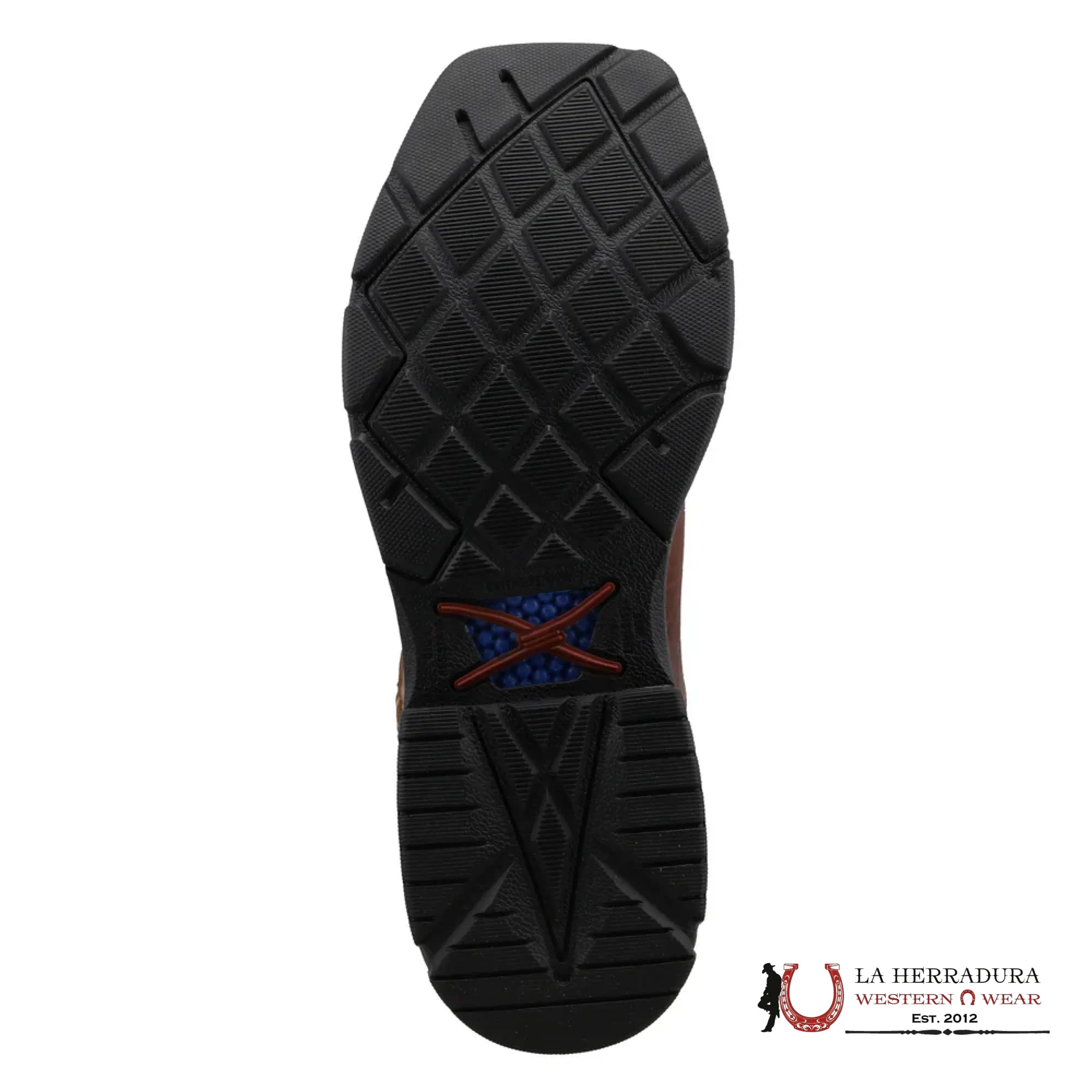 TWISTED X MENS WORK BOOTS RUSTIC BROWN & LION TAN MXB0010