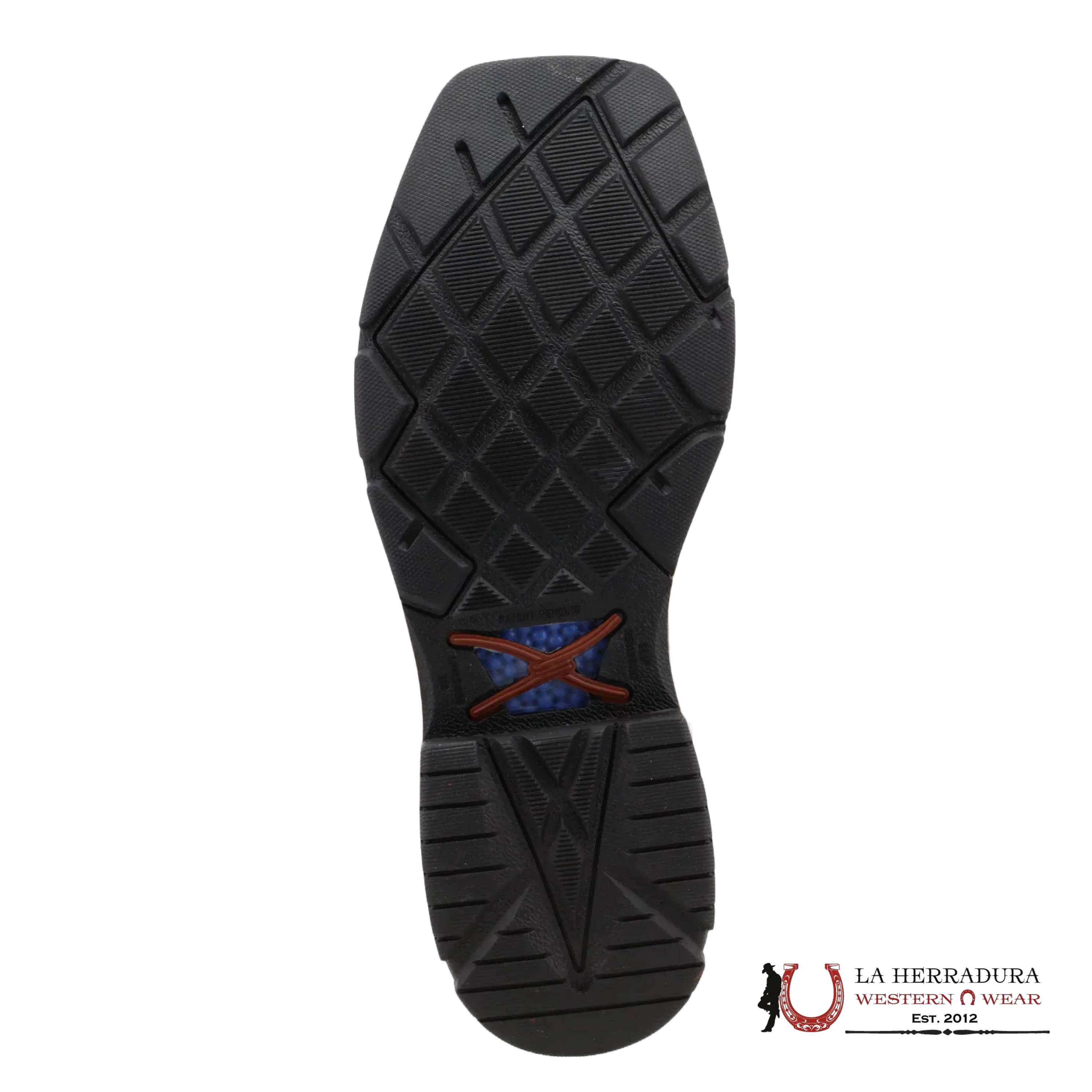 TWISTED X MENS WORK BOOTS TAN & BURGUNDY MXBW005